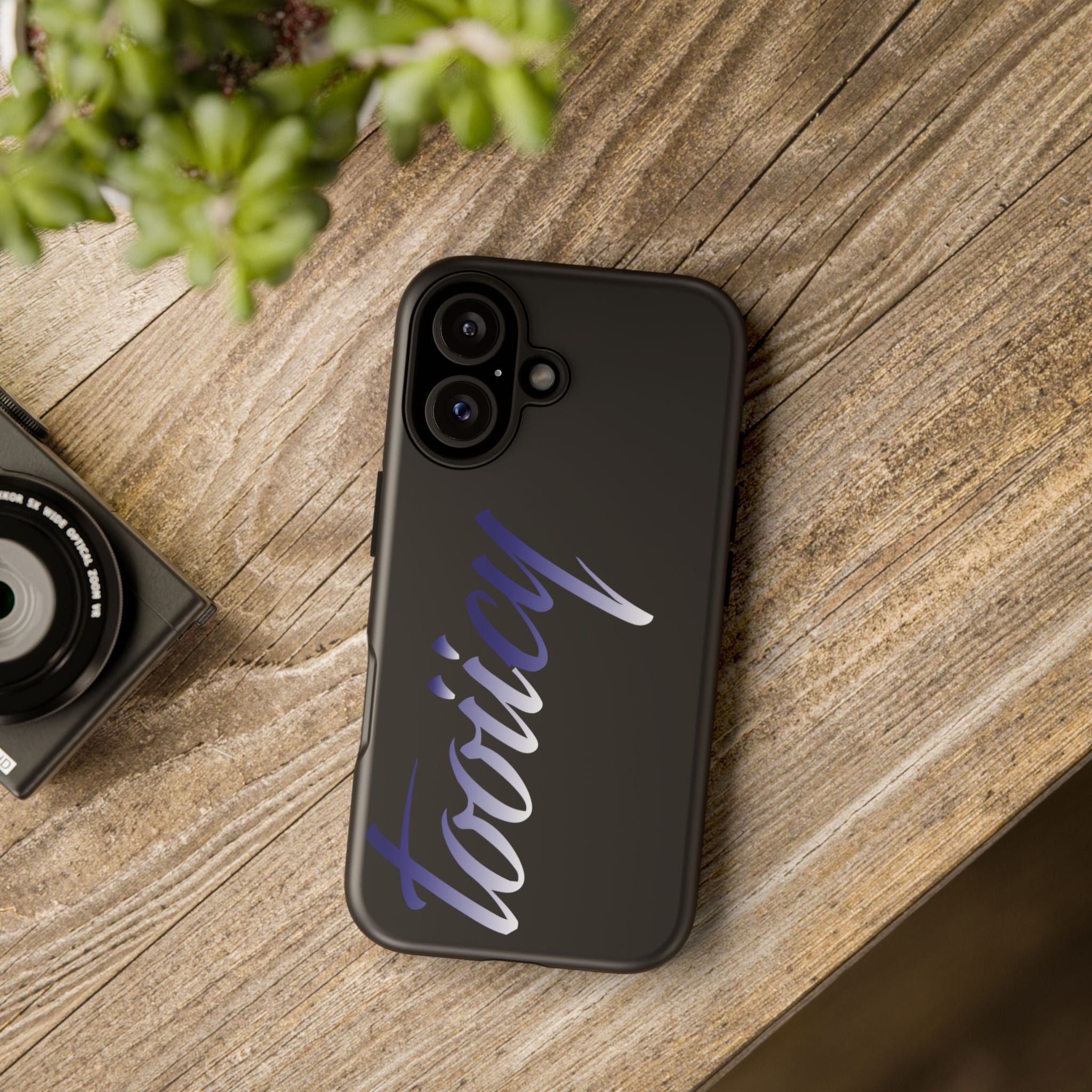 Stylish Tough Phone Case - ‘Tooiicy’ Design for Trendsetters Printify