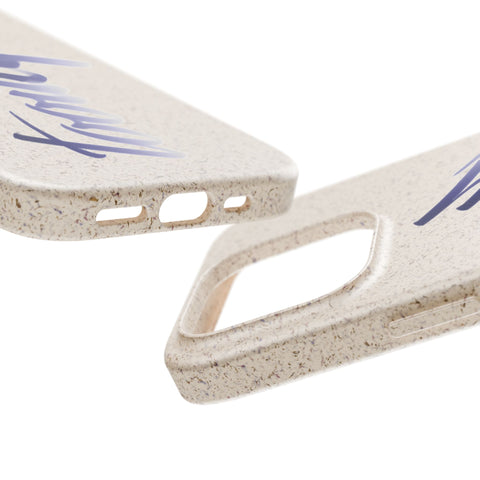 Eco-Friendly Biodegradable Phone Case - 'Tooiicy' Design