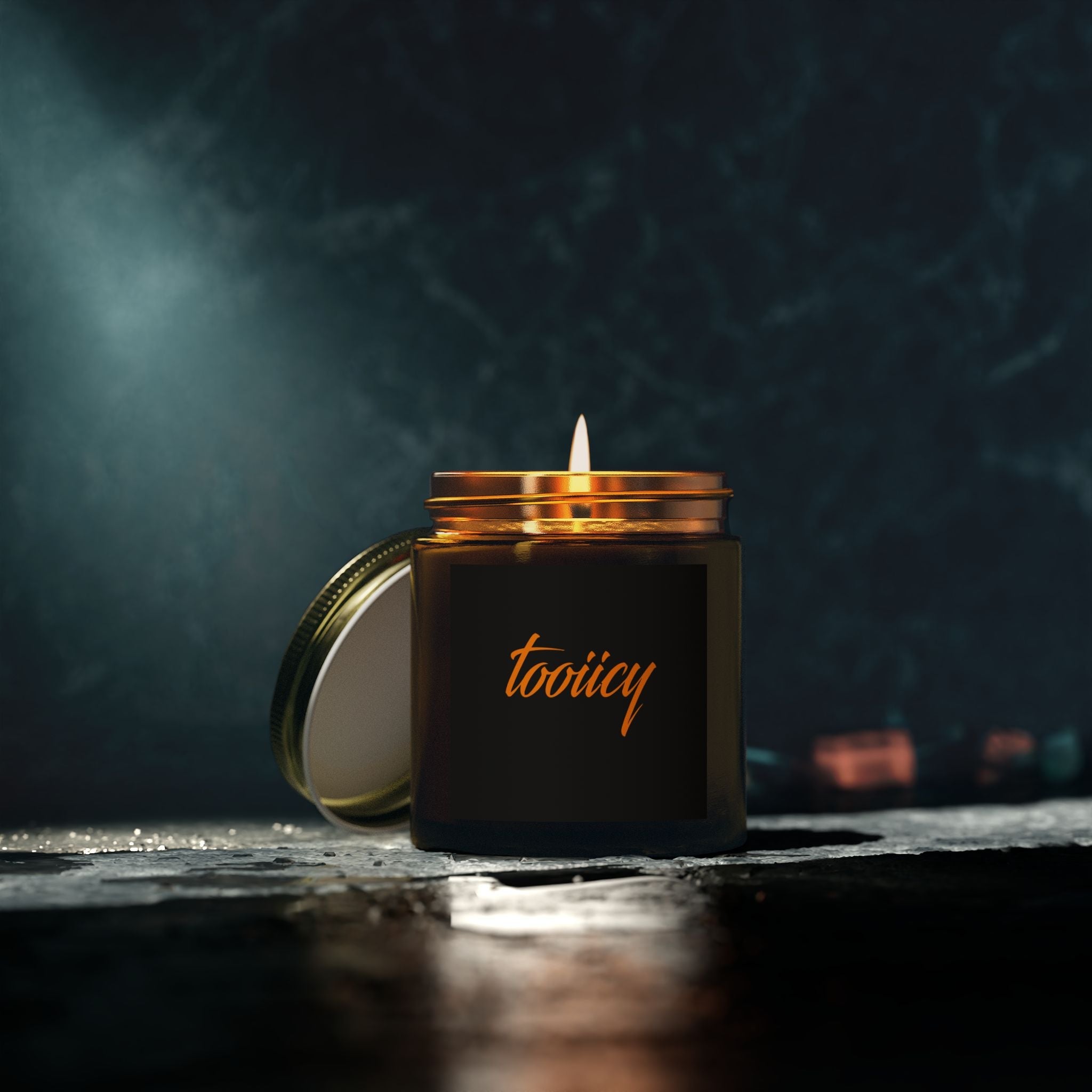 Toxicity Scented Candles - Coconut Apricot Wax (4oz & 9oz) | Relaxing Home Fragrance Printify