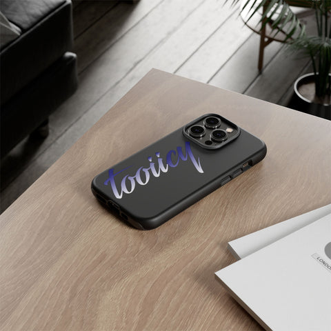 Stylish Tough Phone Case - ‘Tooiicy’ Design for Trendsetters