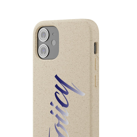 Eco-Friendly Biodegradable Phone Case - 'Tooiicy' Design