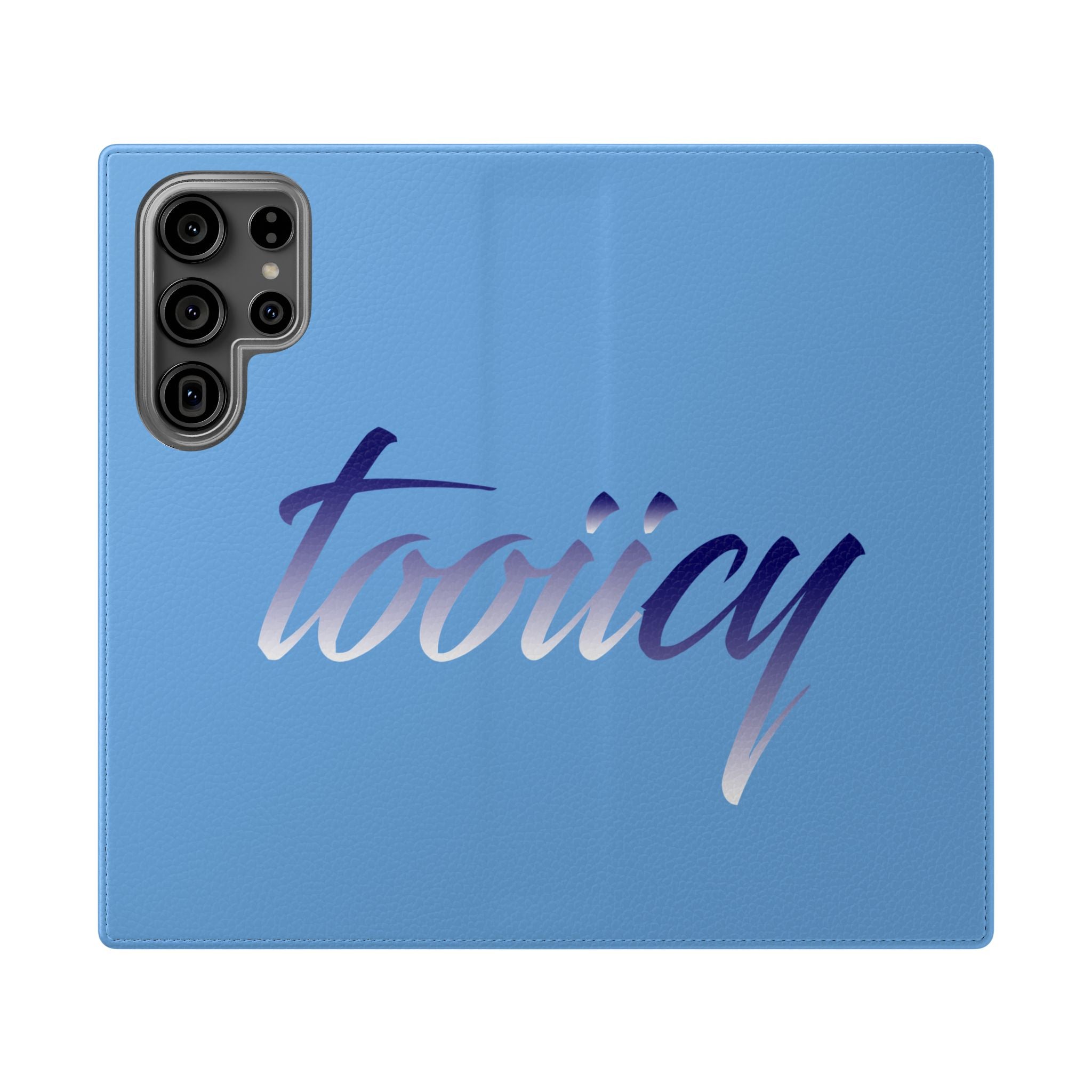 Stylish Flip Case with 'Tooiicy Design for Smartphones Printify