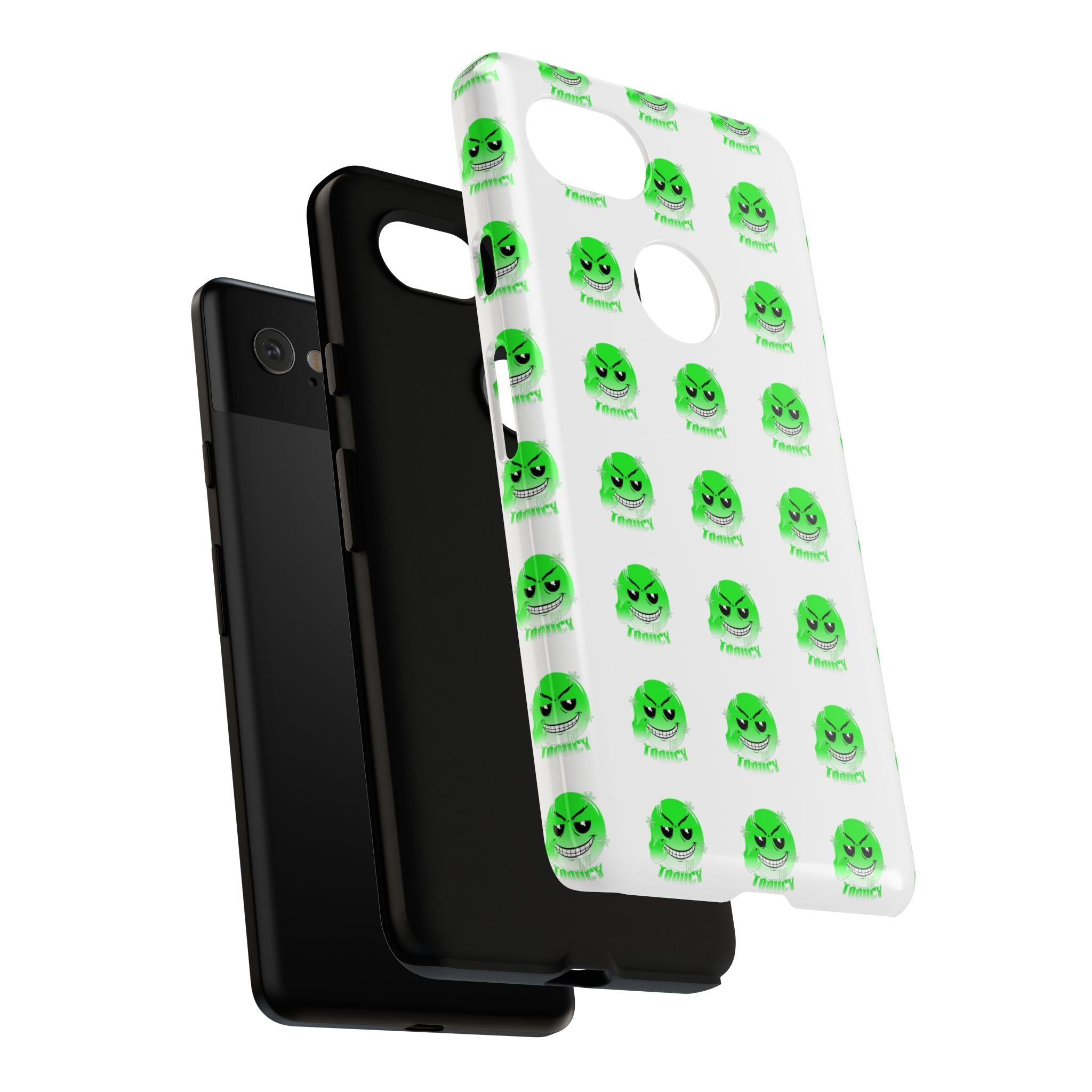 Tooiicy Green Face Phone Case Printify