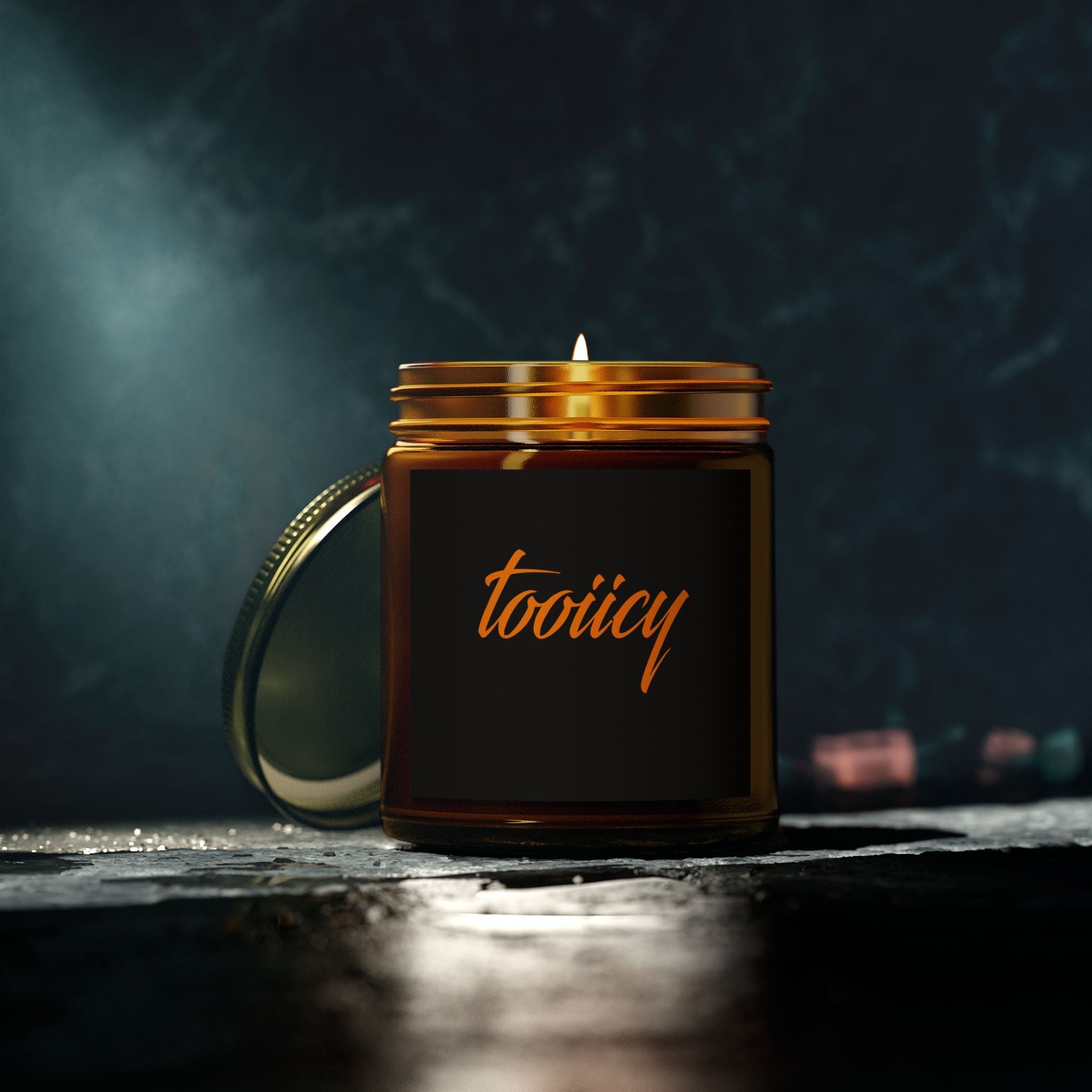 Toxicity Scented Candles - Coconut Apricot Wax (4oz & 9oz) | Relaxing Home Fragrance Printify