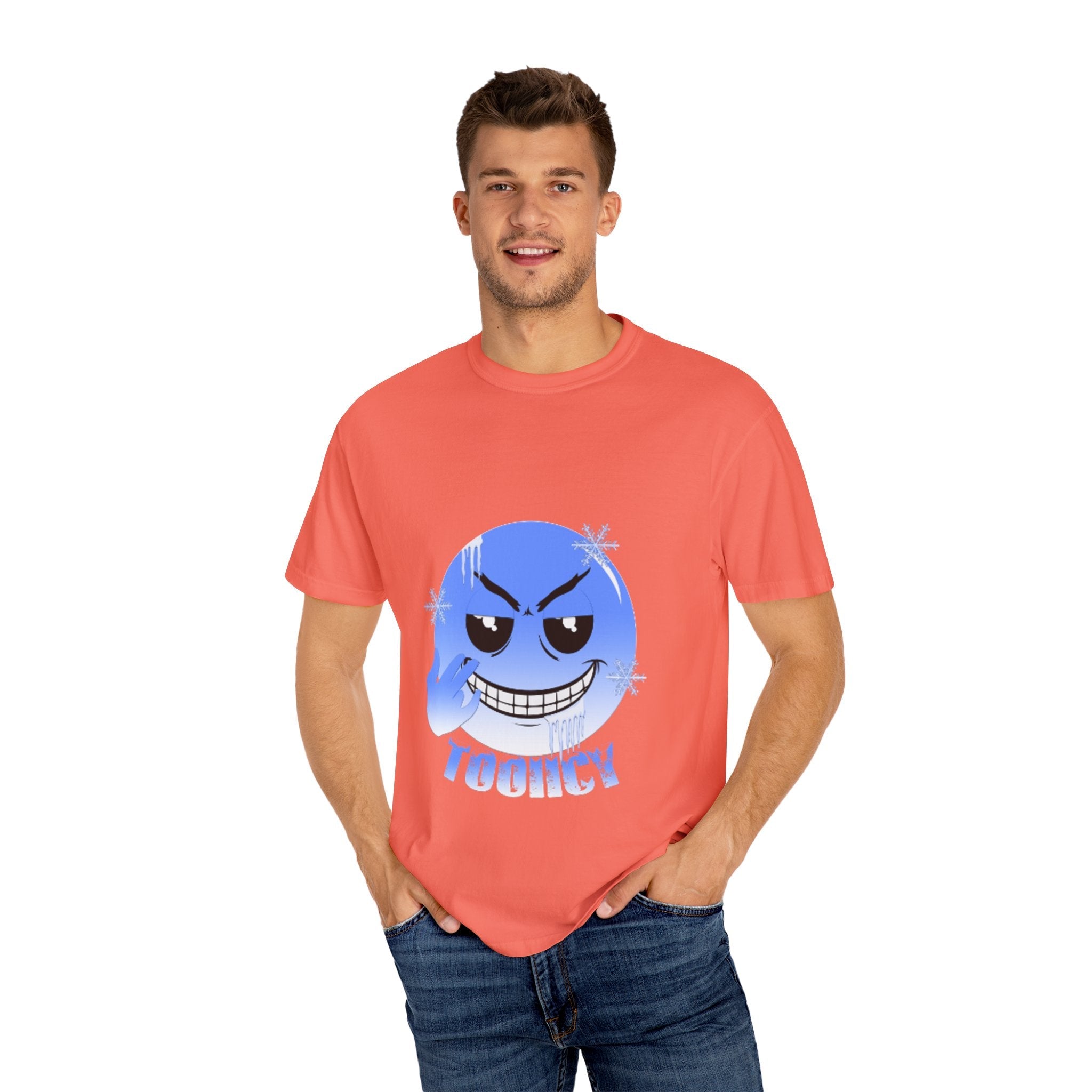 Tooiicy Blue Face T-shirt Printify