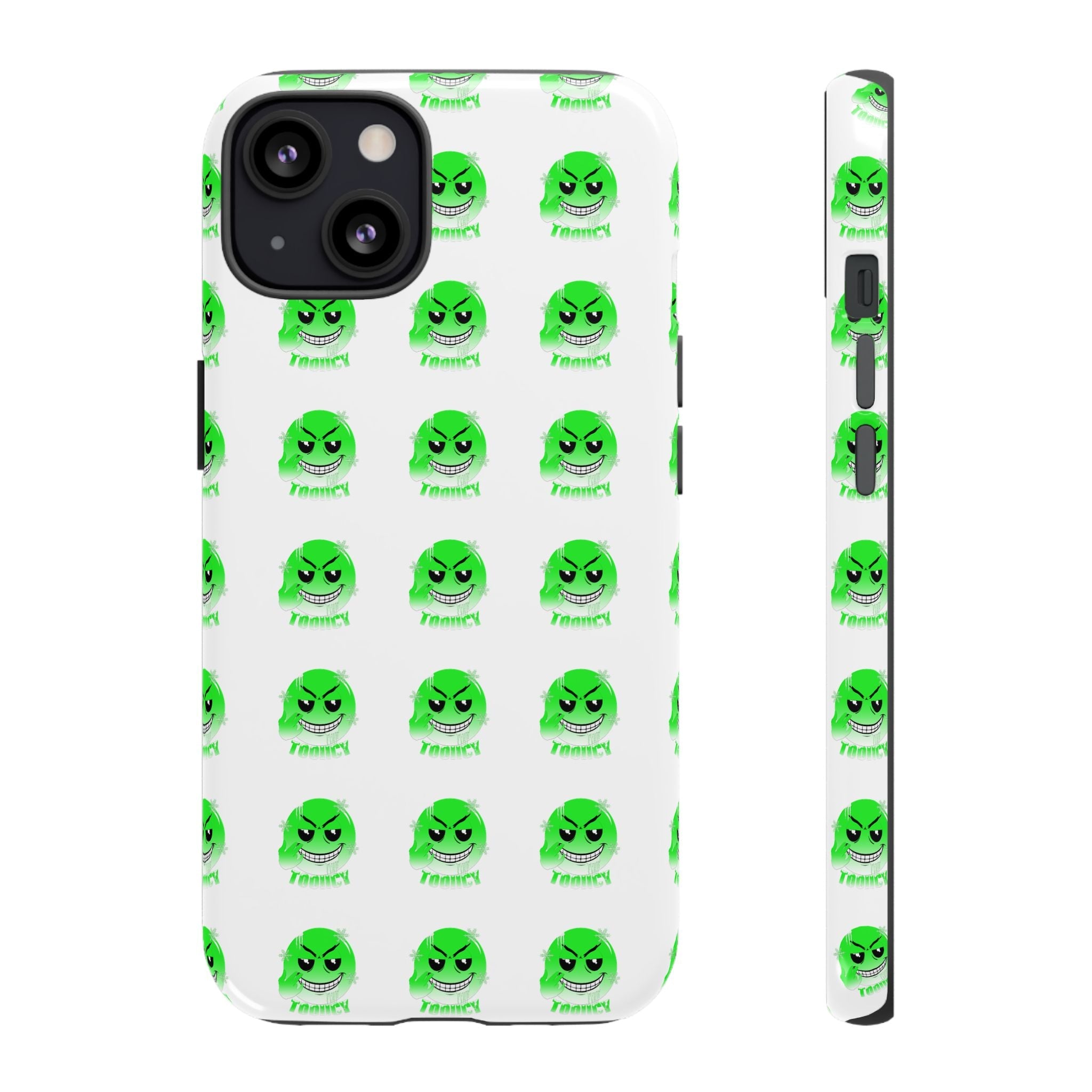 Tooiicy Green Face Phone Case Printify