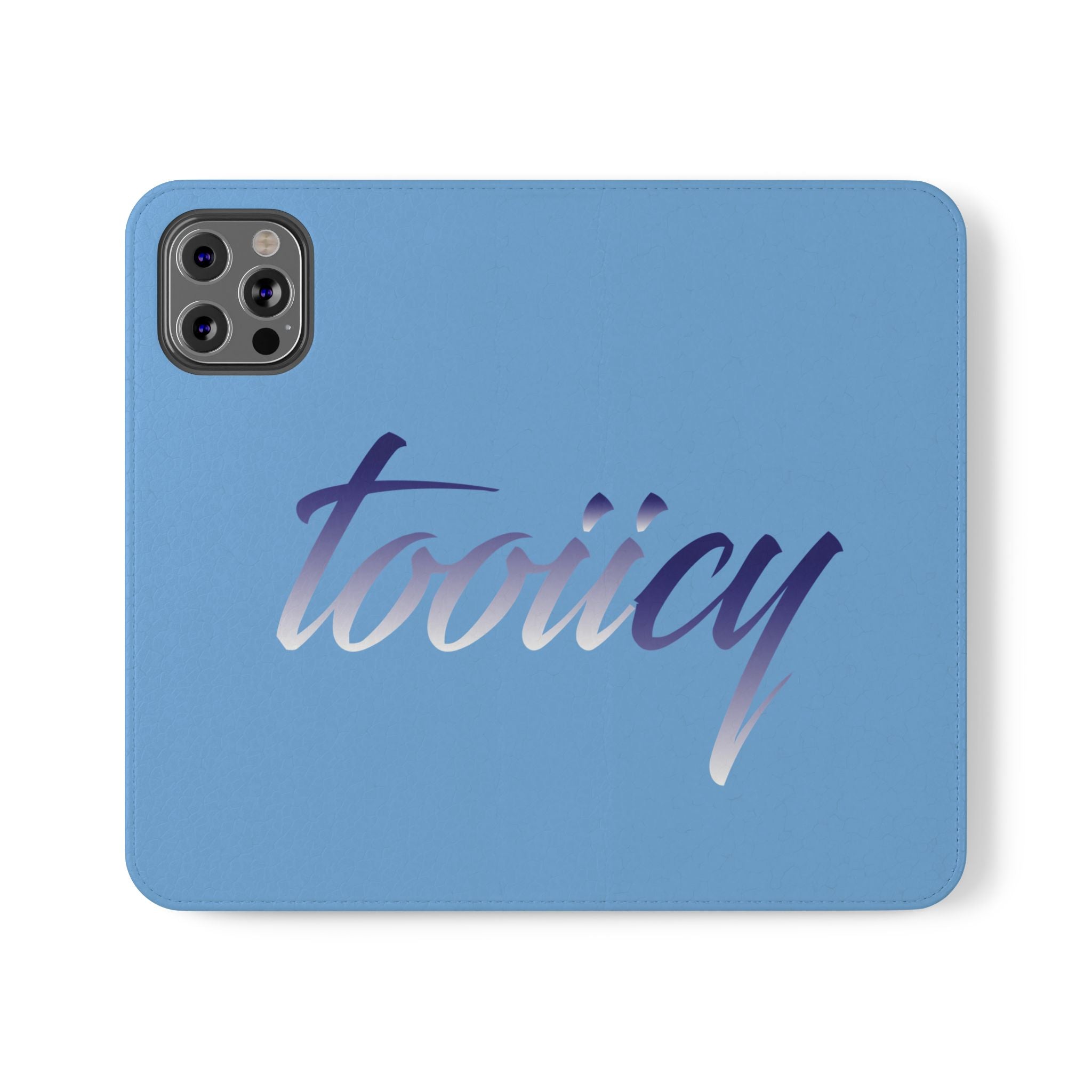 Stylish Flip Case with 'Tooiicy Design for Smartphones Printify