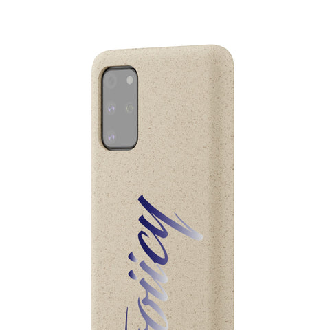Eco-Friendly Biodegradable Phone Case - 'Tooiicy' Design