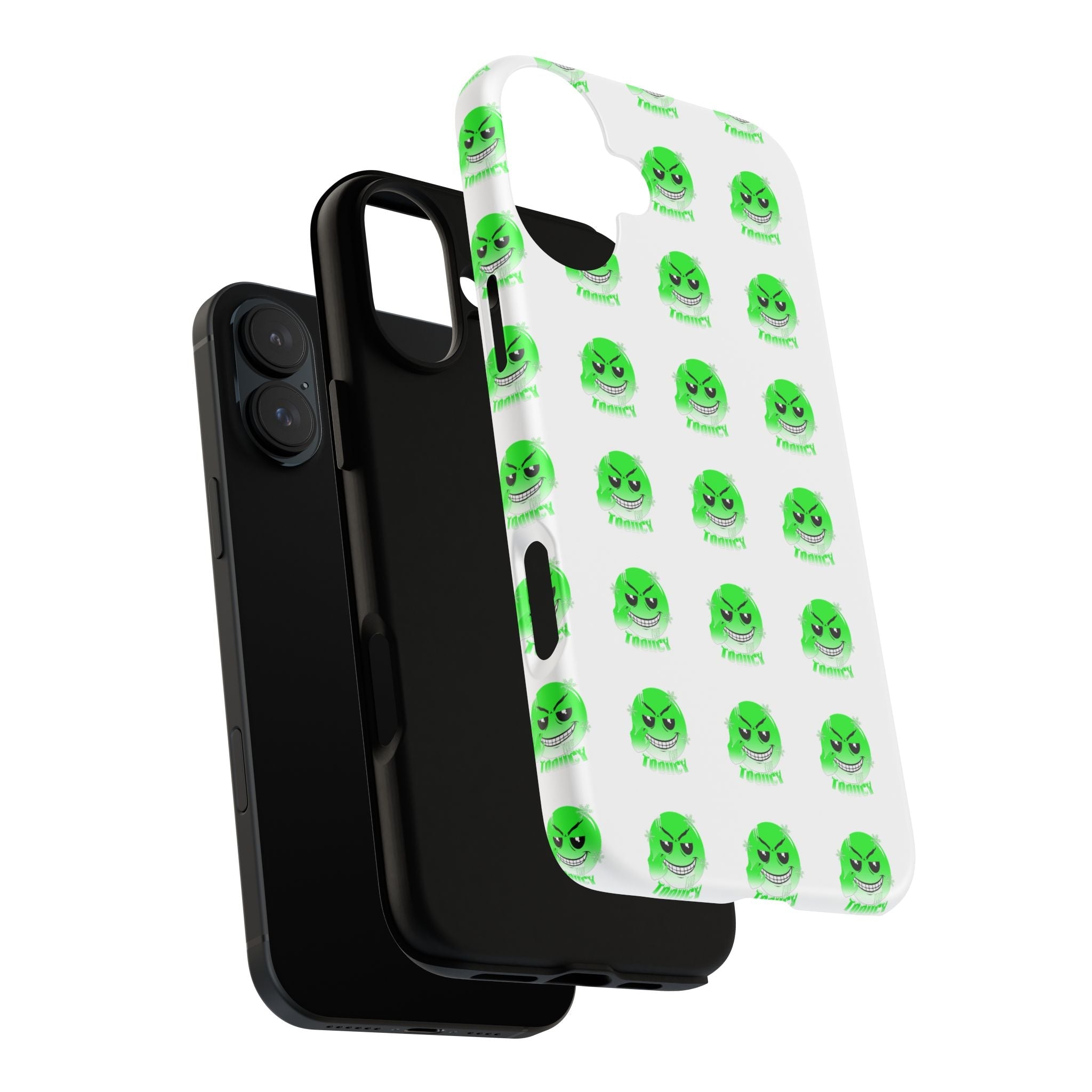 Tooiicy Green Face Phone Case Printify