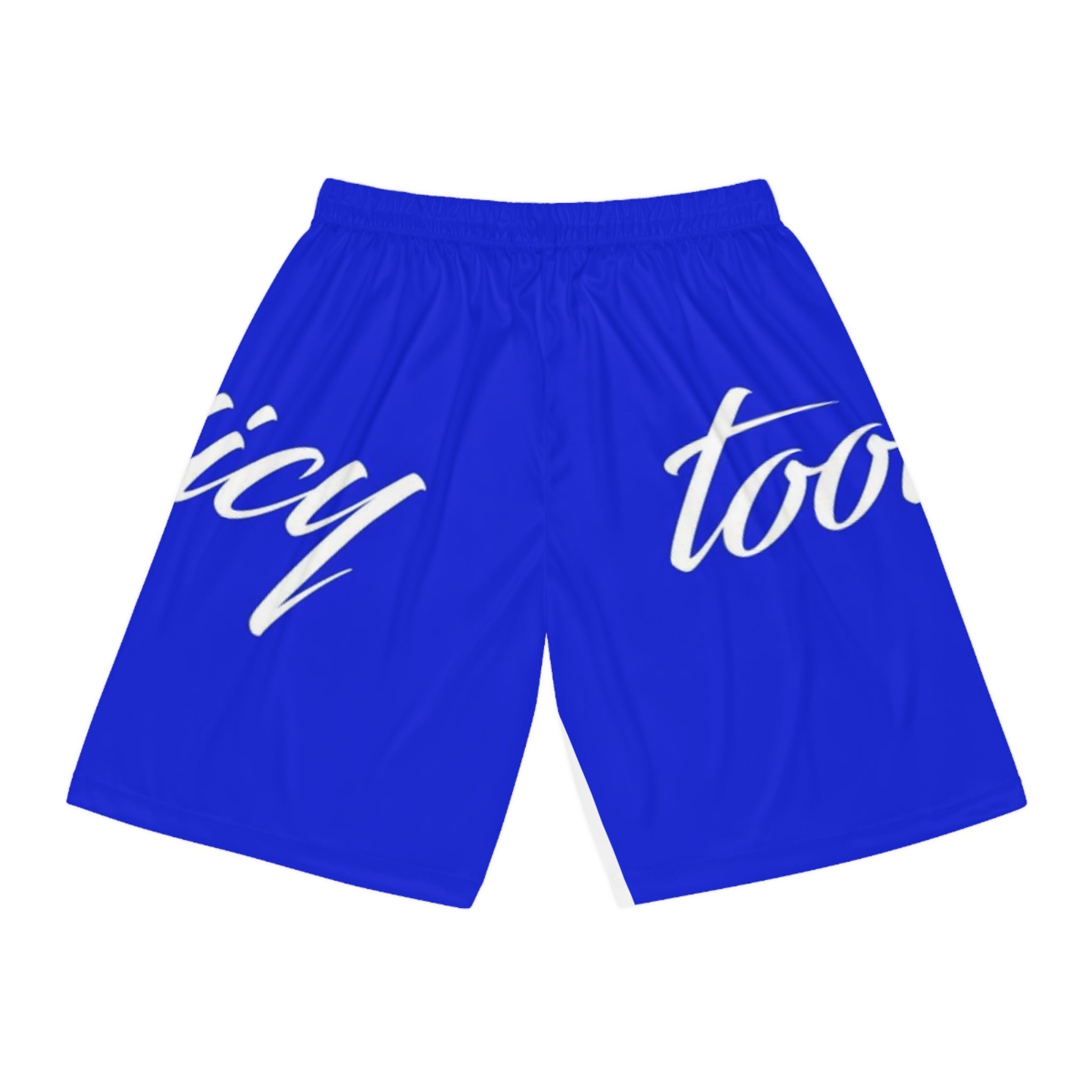 Blue Fade Basketball Shorts - Tooiicy Design Printify