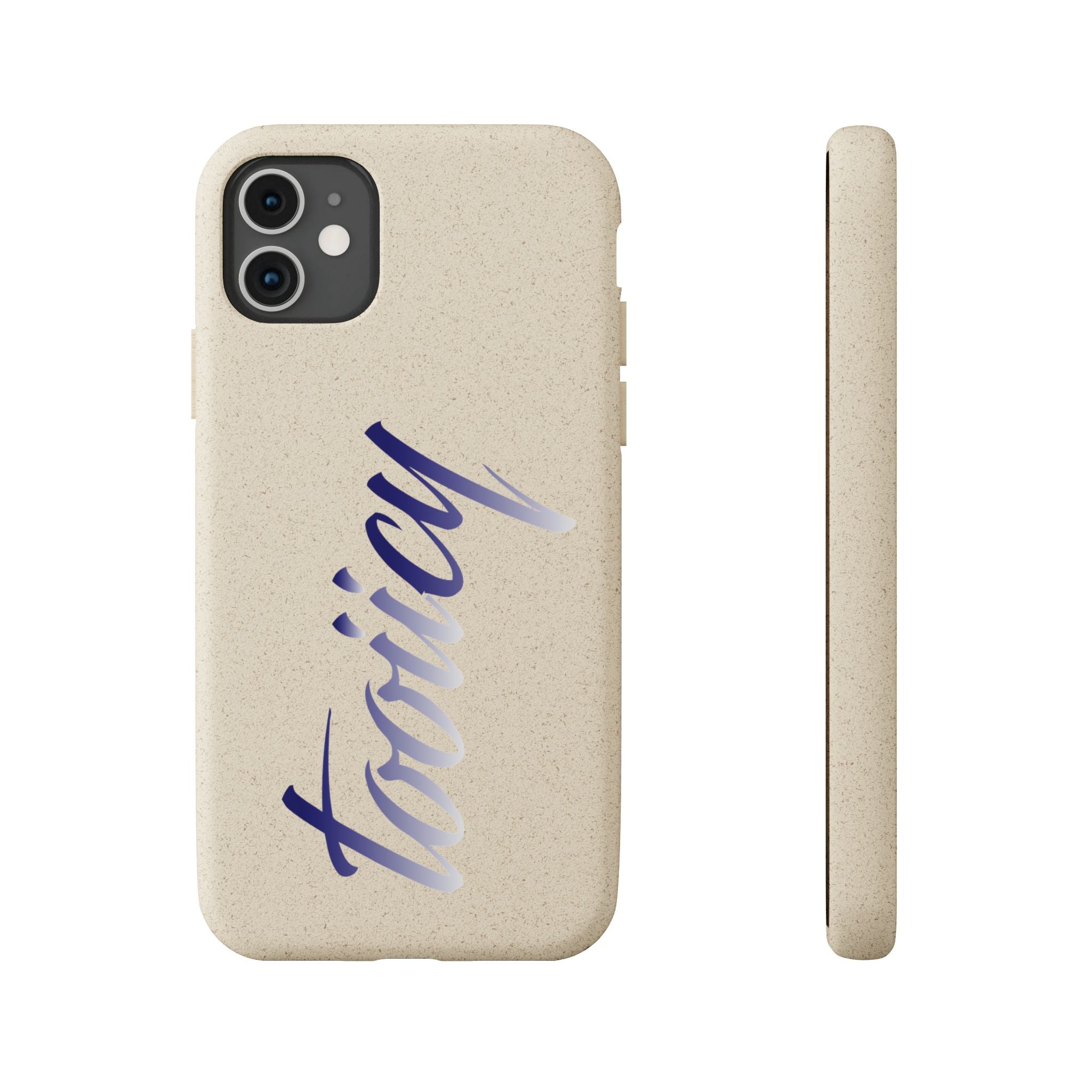 Eco-Friendly Biodegradable Phone Case - 'Tooiicy' Design Printify