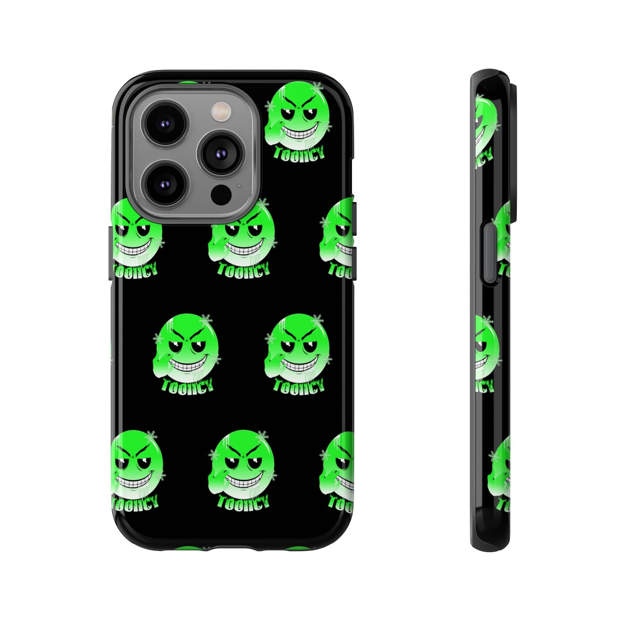 Phone Case - Green Face Tooiicy Design Printify