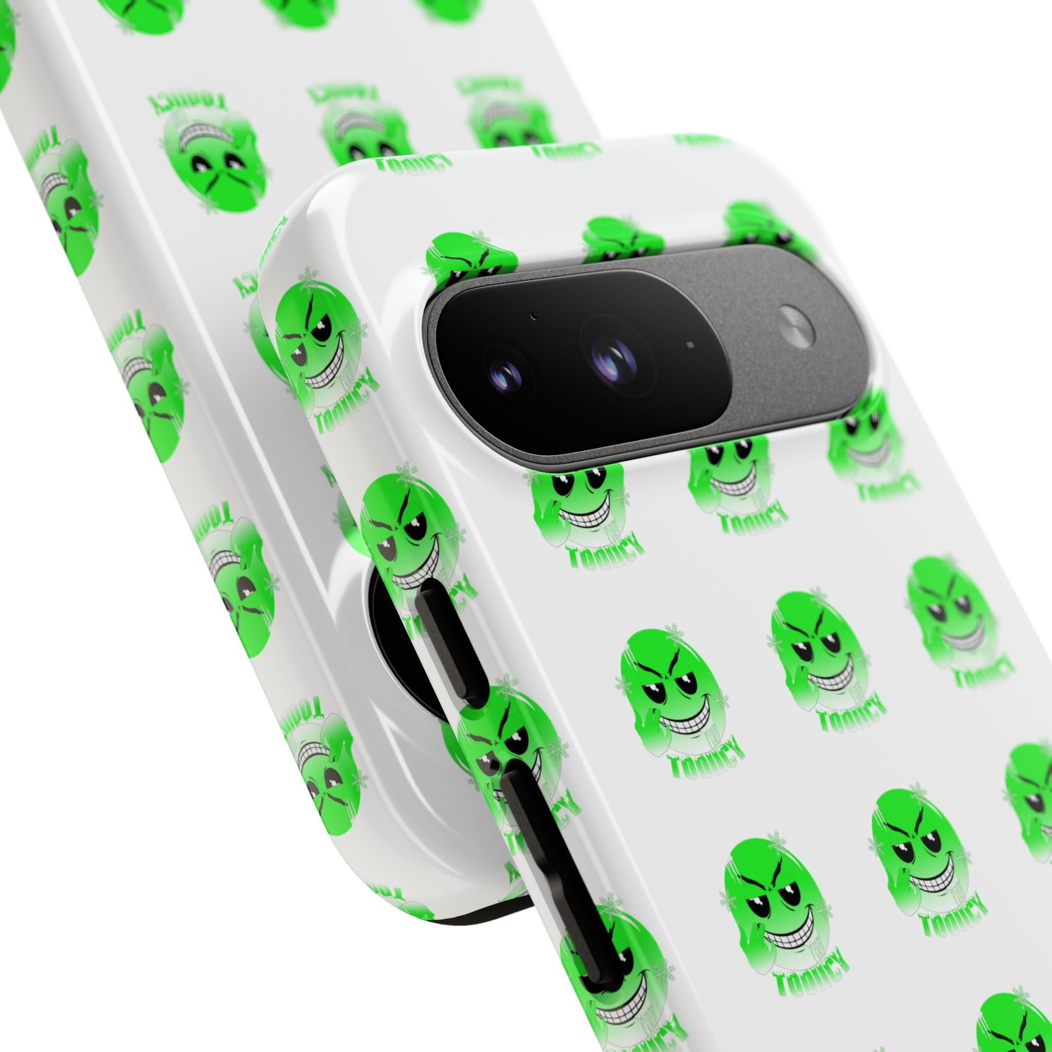 Tooiicy Green Face Phone Case Printify