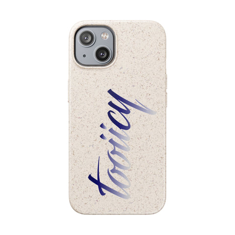 Eco-Friendly Biodegradable Phone Case - 'Tooiicy' Design