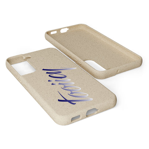 Eco-Friendly Biodegradable Phone Case - 'Tooiicy' Design