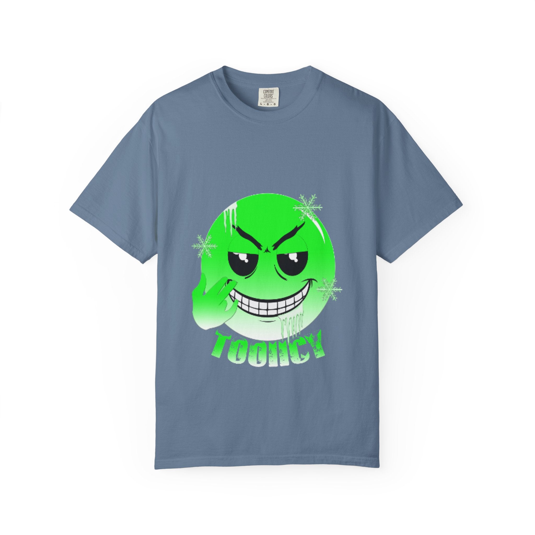 Tooiicy Green Face T-shirt Printify
