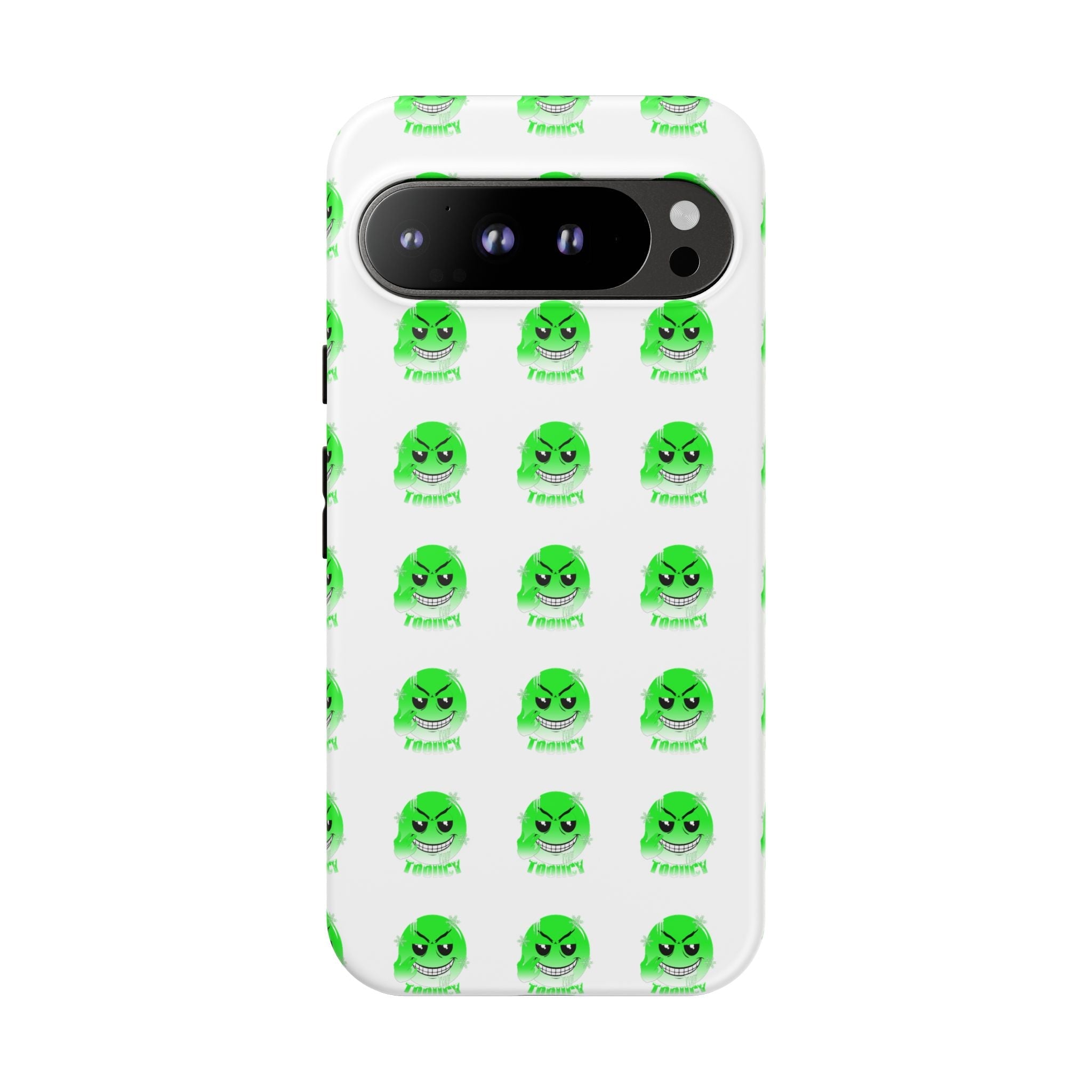 Tooiicy Green Face Phone Case Printify