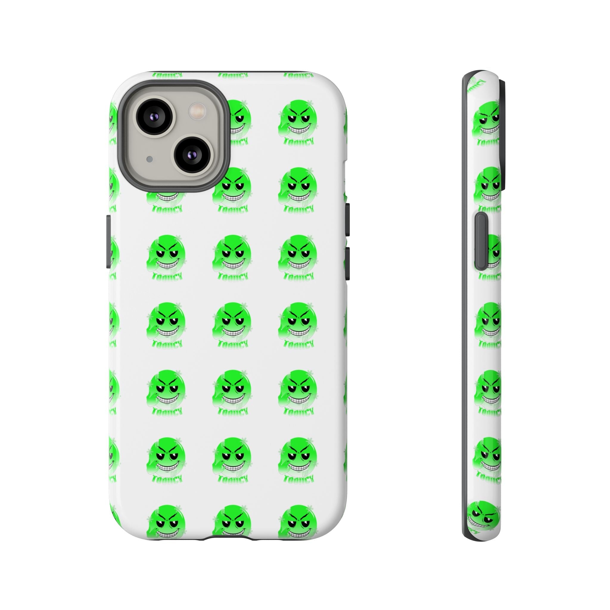 Tooiicy Green Face Phone Case Printify