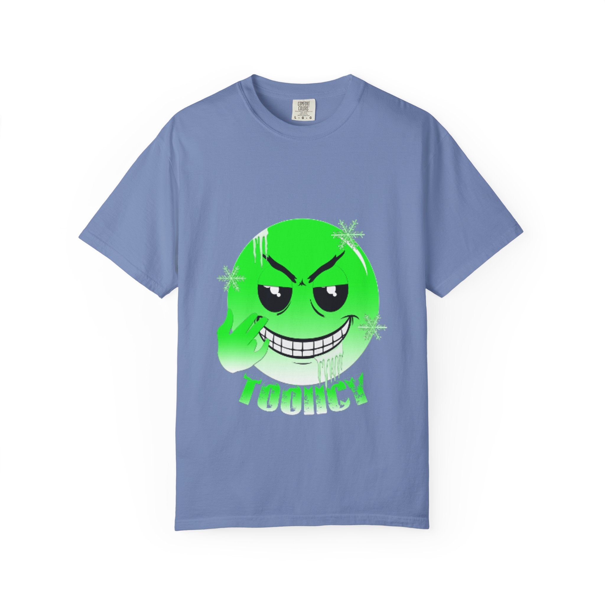 Tooiicy Green Face T-shirt Printify