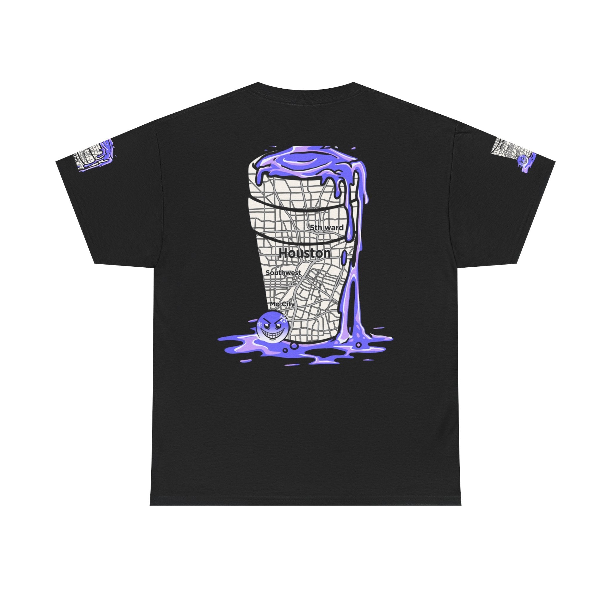 Houston Map Tooiicy Texas Tea-Shirt Printify