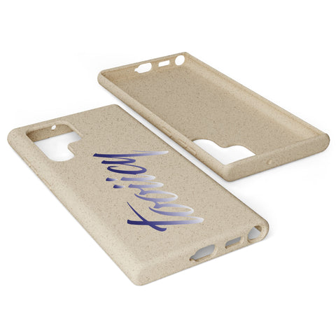 Eco-Friendly Biodegradable Phone Case - 'Tooiicy' Design