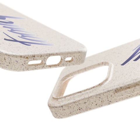 Eco-Friendly Biodegradable Phone Case - 'Tooiicy' Design