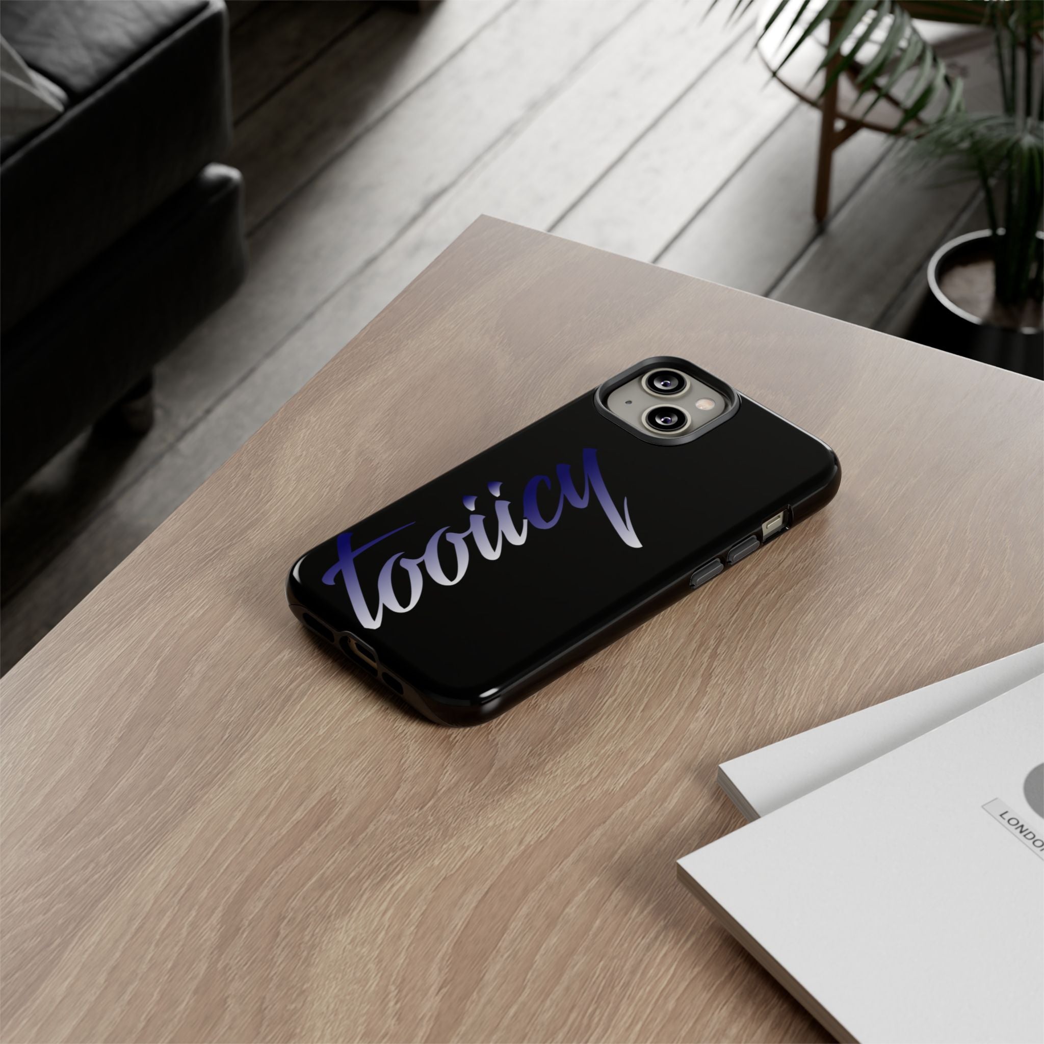 Stylish Tough Phone Case - ‘Tooiicy’ Design for Trendsetters Printify
