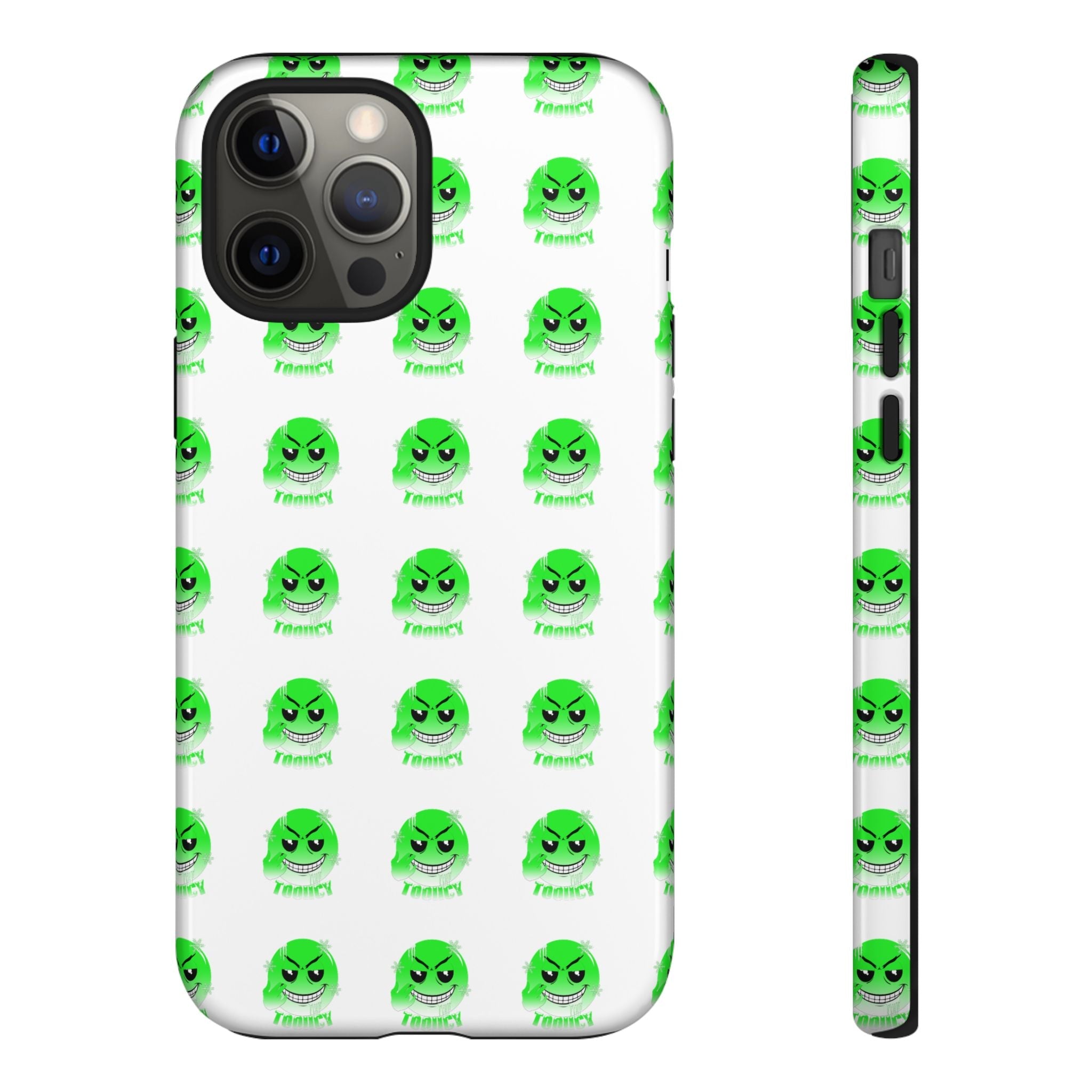 Tooiicy Green Face Phone Case Printify