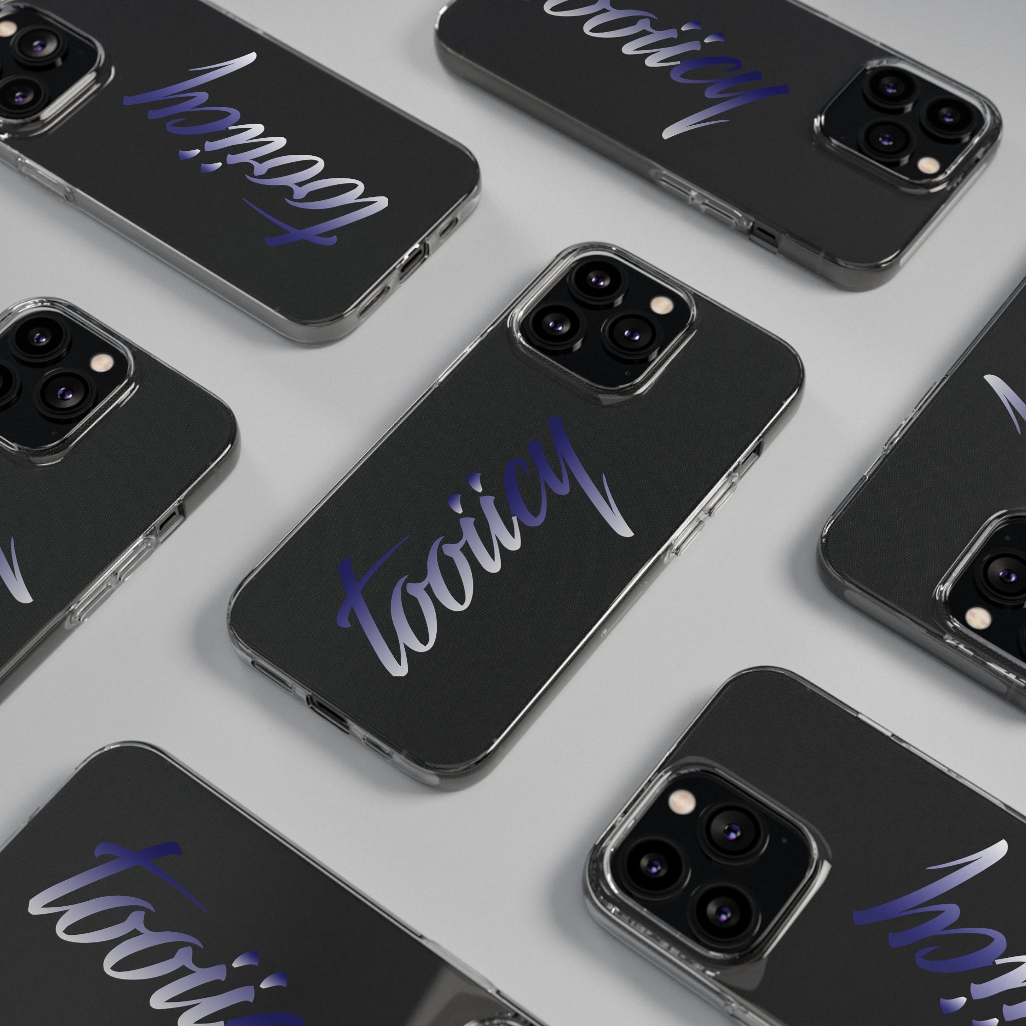 Stylish Phone Case - 'Tooiicy' Design Printify