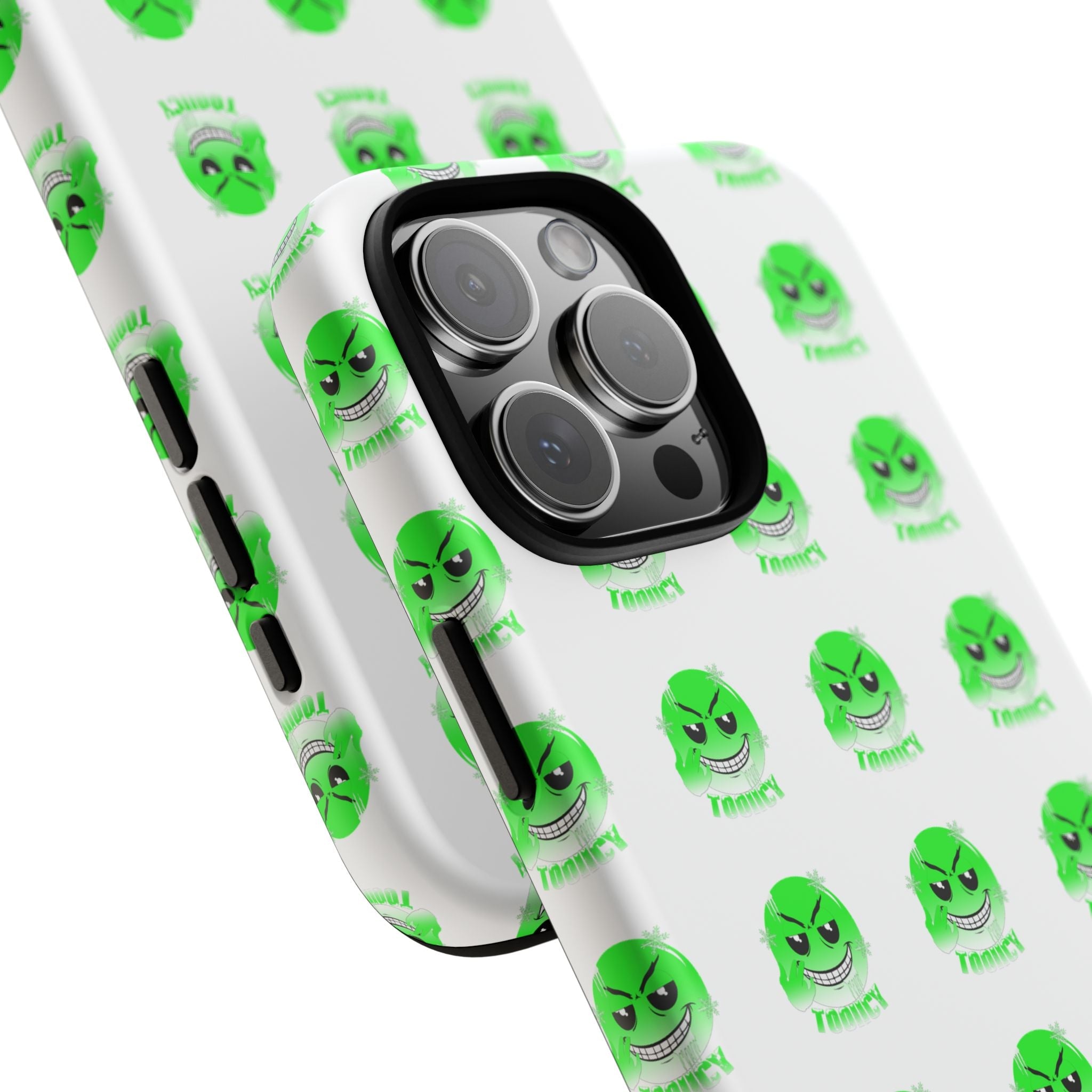 Tooiicy Green Face Phone Case Printify