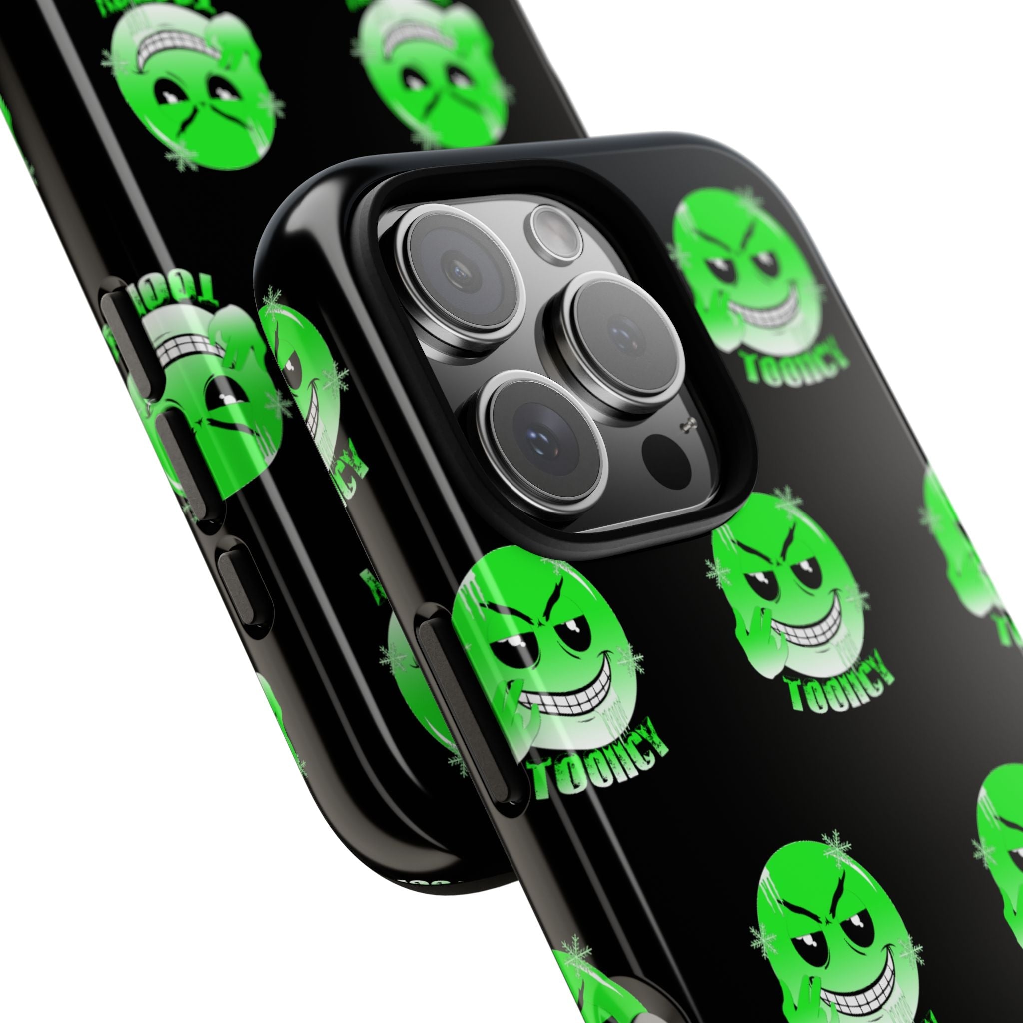 Phone Case - Green Face Tooiicy Design Printify