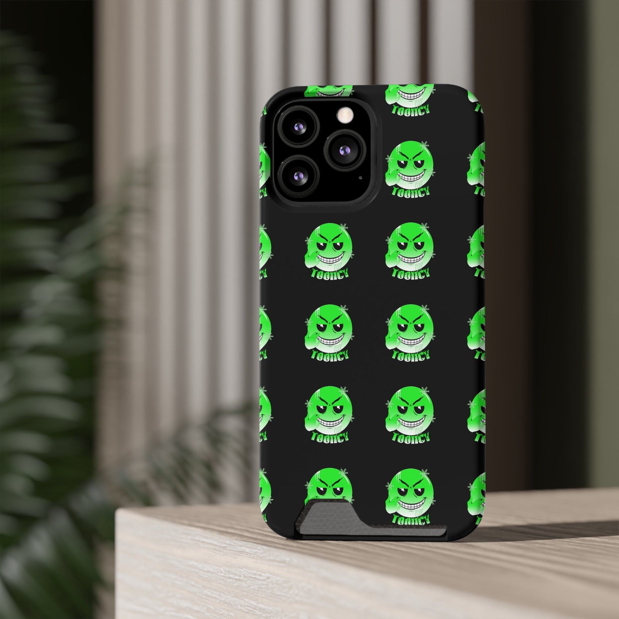 Tooiicy Green Faced phone case Printify
