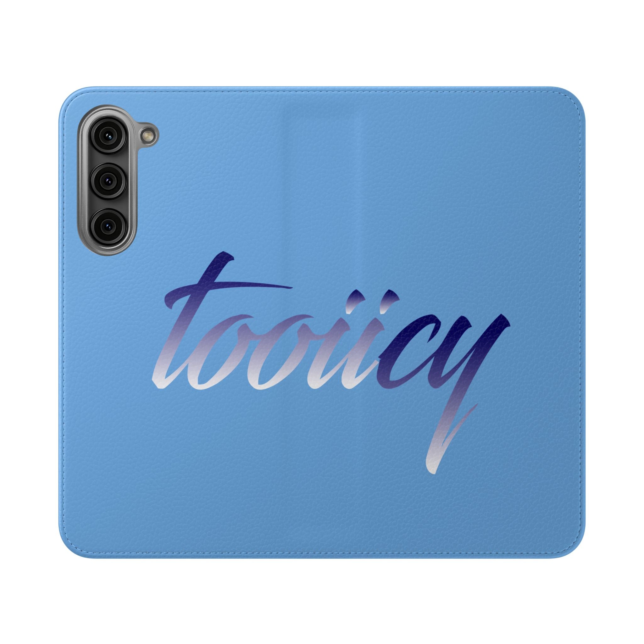 Stylish Flip Case with 'Tooiicy Design for Smartphones Printify