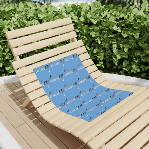Beach Towels: Tooiicy Blue Summer Fun