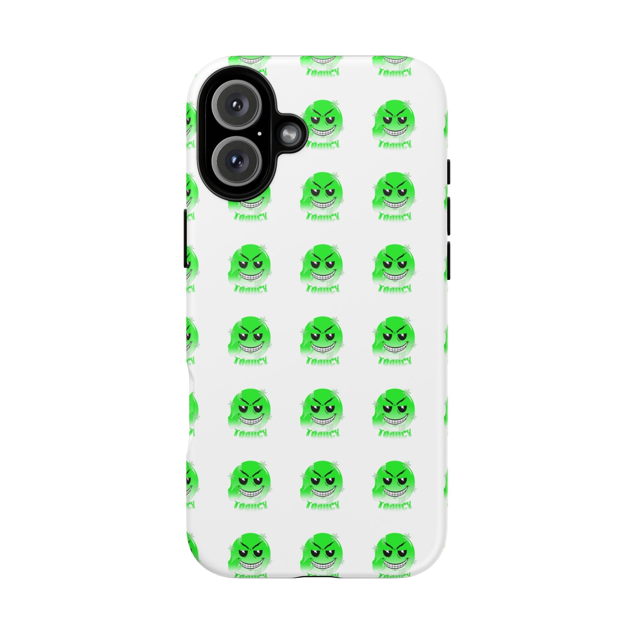 Tooiicy Green Face Phone Case Printify