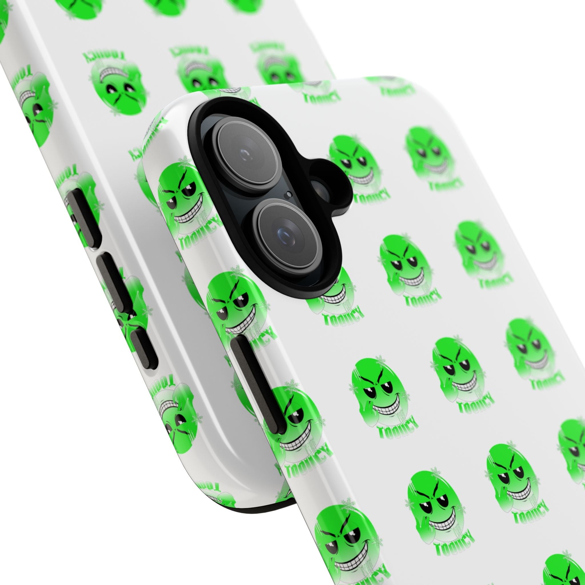 Tooiicy Green Face Phone Case Printify