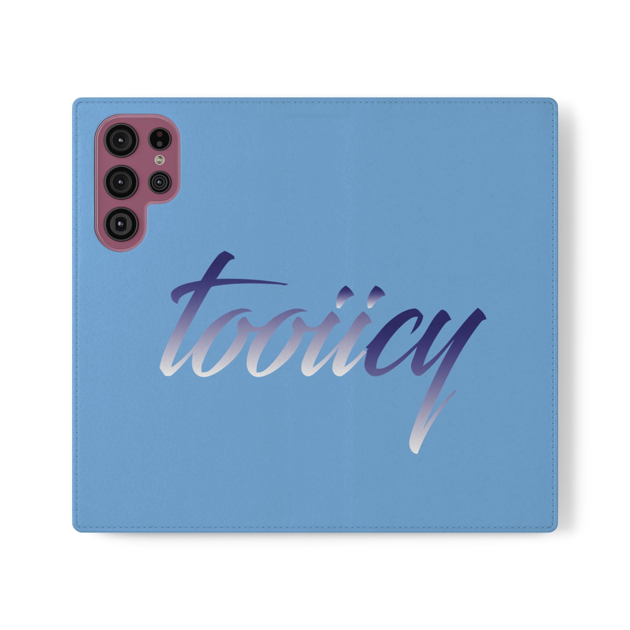 Stylish Flip Case with 'Tooiicy Design for Smartphones Printify