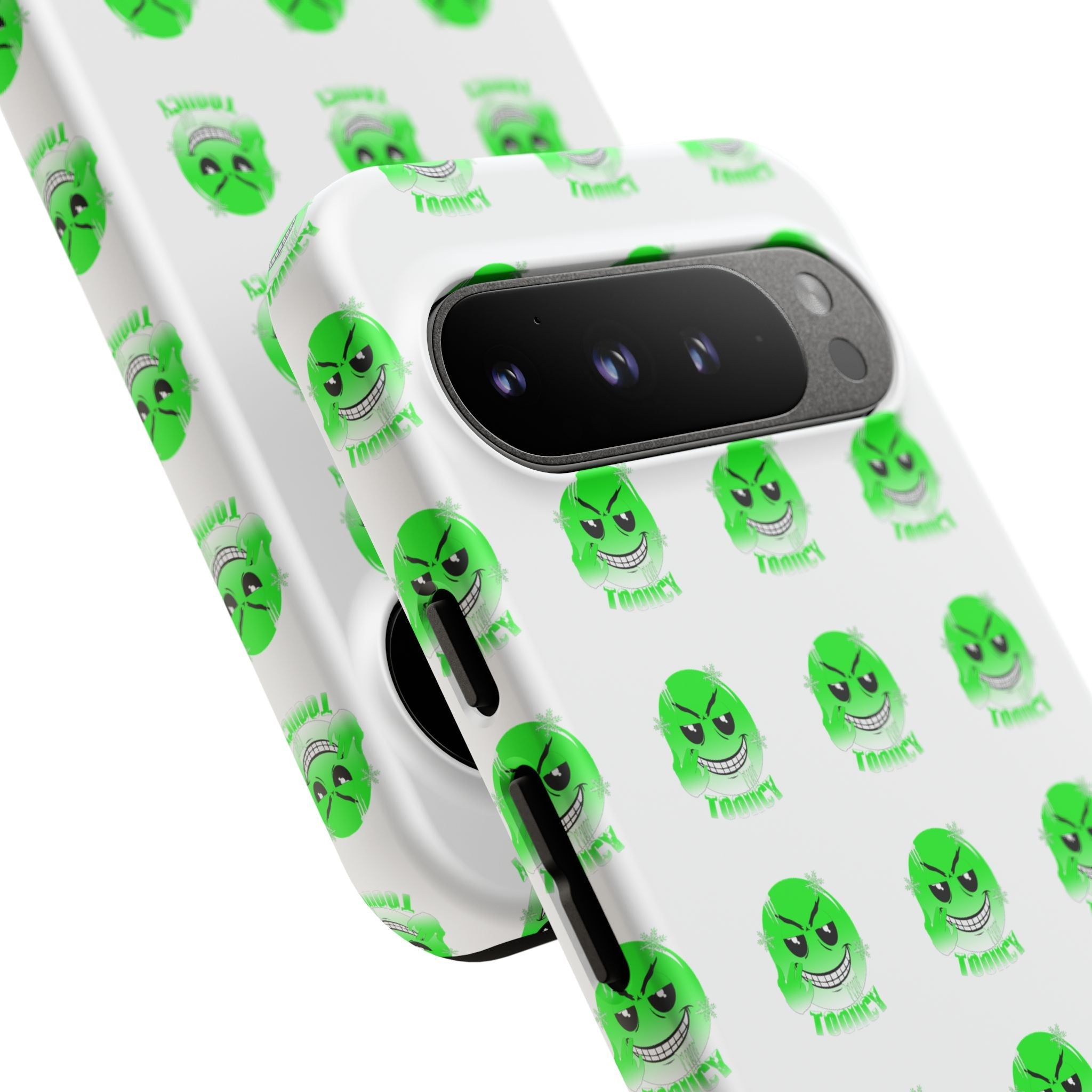 Tooiicy Green Face Phone Case Printify
