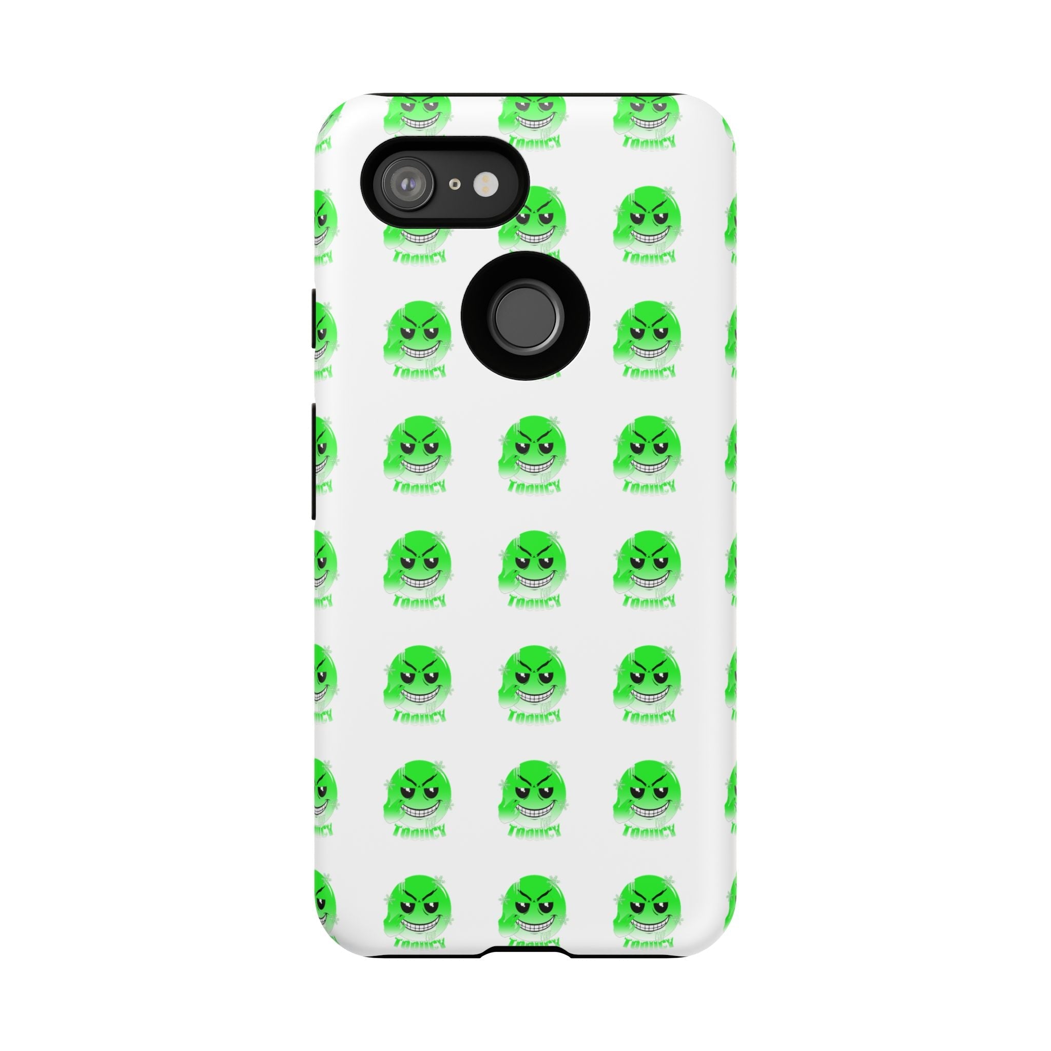 Tooiicy Green Face Phone Case Printify