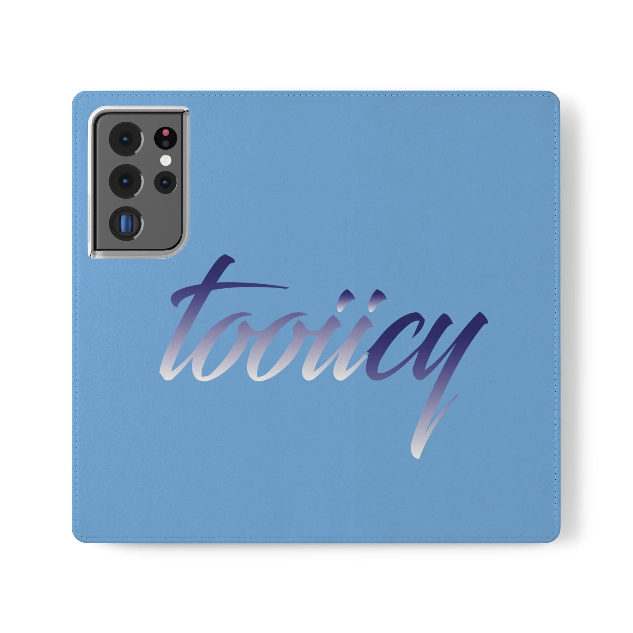 Stylish Flip Case with 'Tooiicy Design for Smartphones Printify