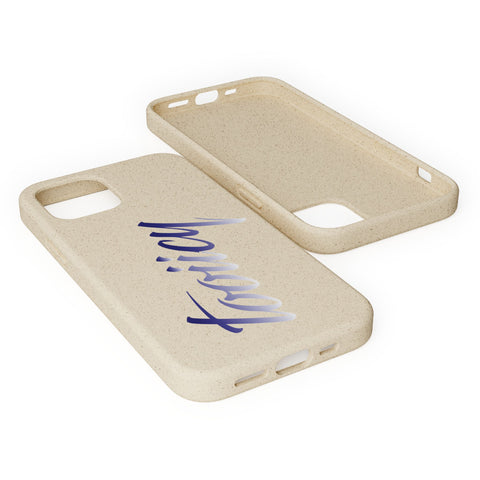 Eco-Friendly Biodegradable Phone Case - 'Tooiicy' Design
