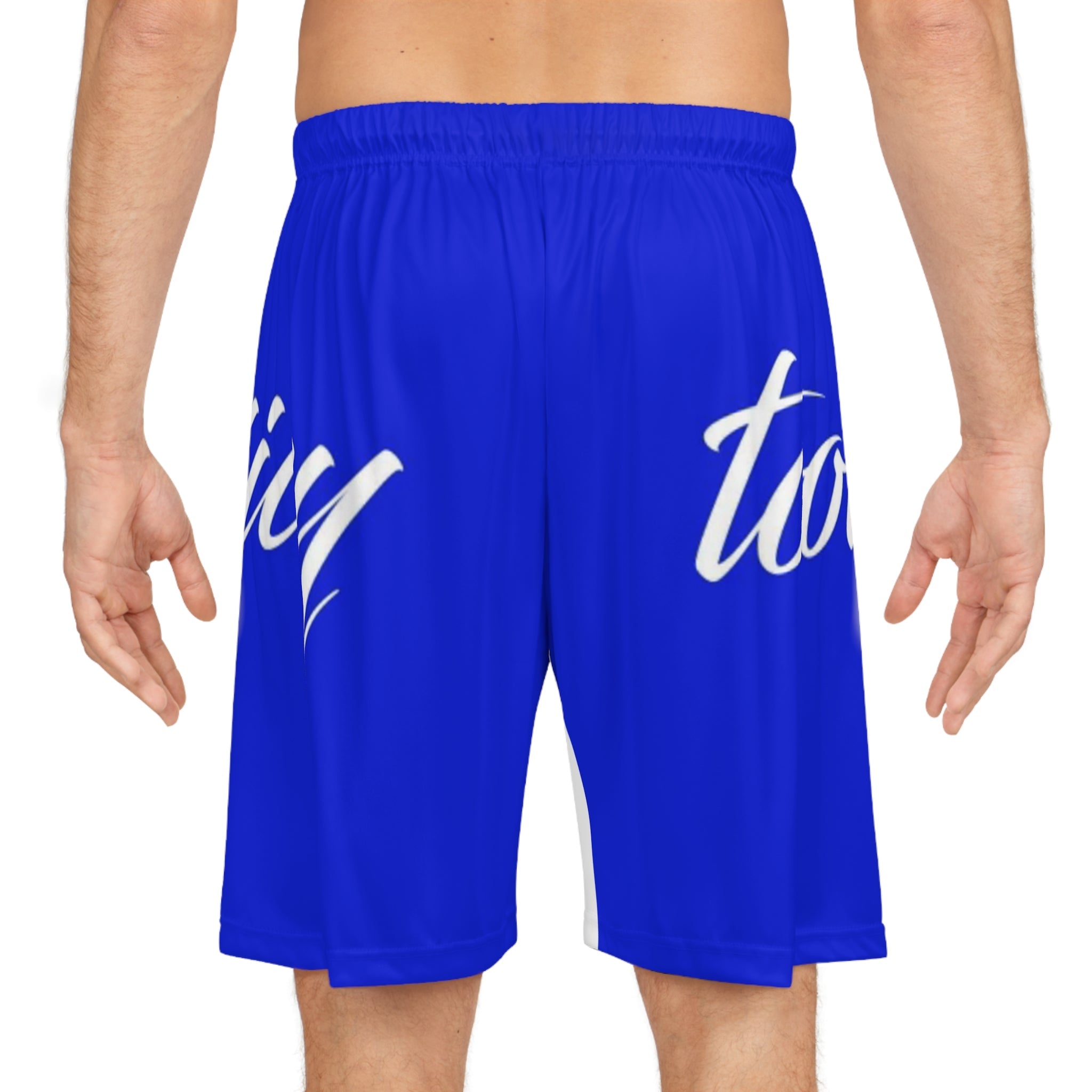 Blue Fade Basketball Shorts - Tooiicy Design Printify