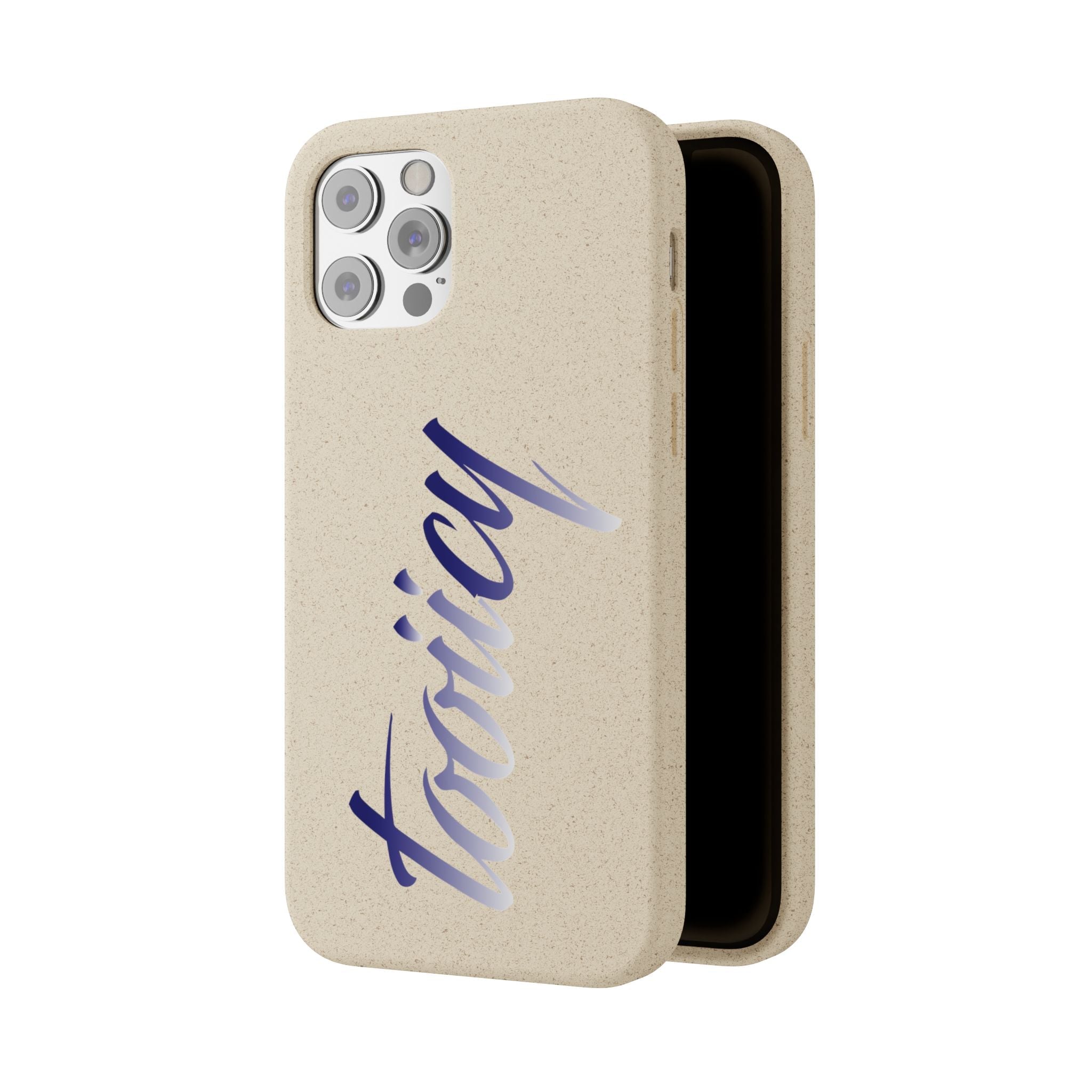 Eco-Friendly Biodegradable Phone Case - 'Tooiicy' Design Printify