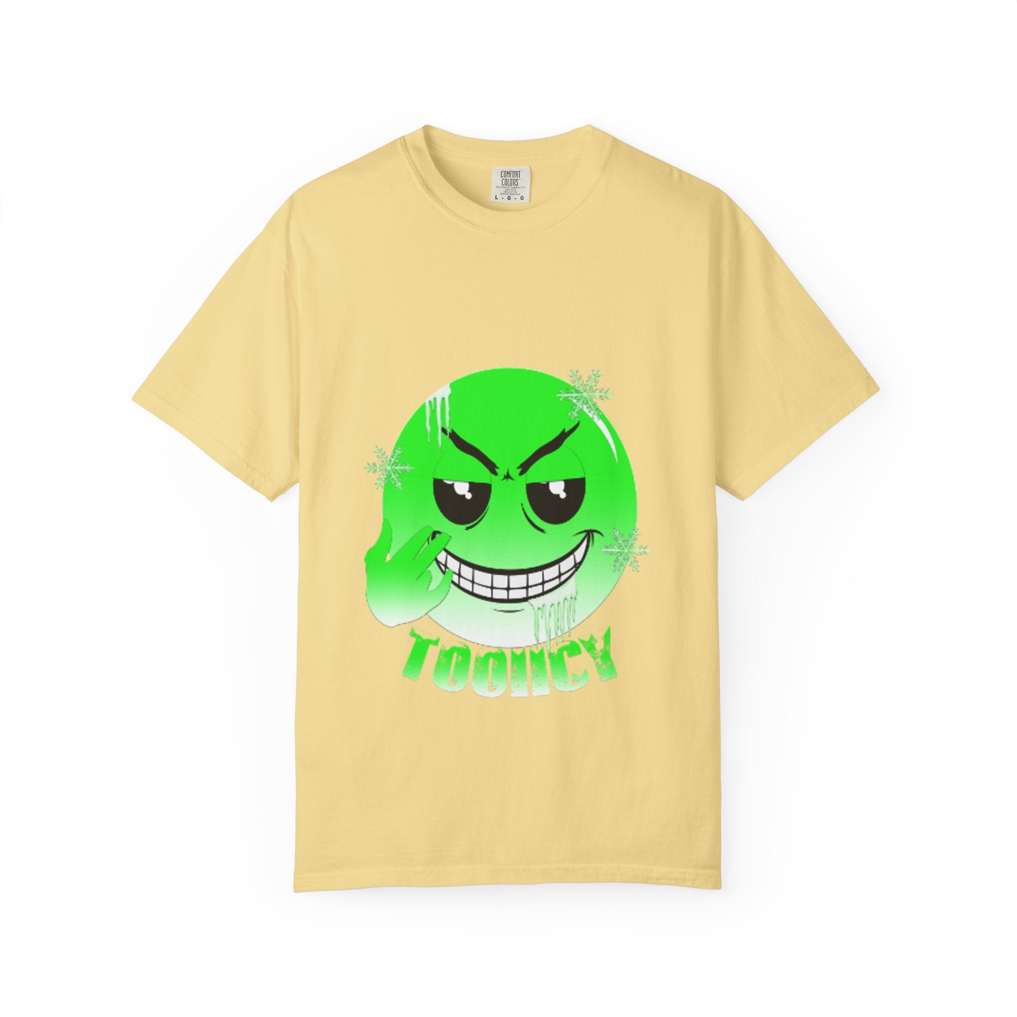 Tooiicy Green Face T-shirt Printify