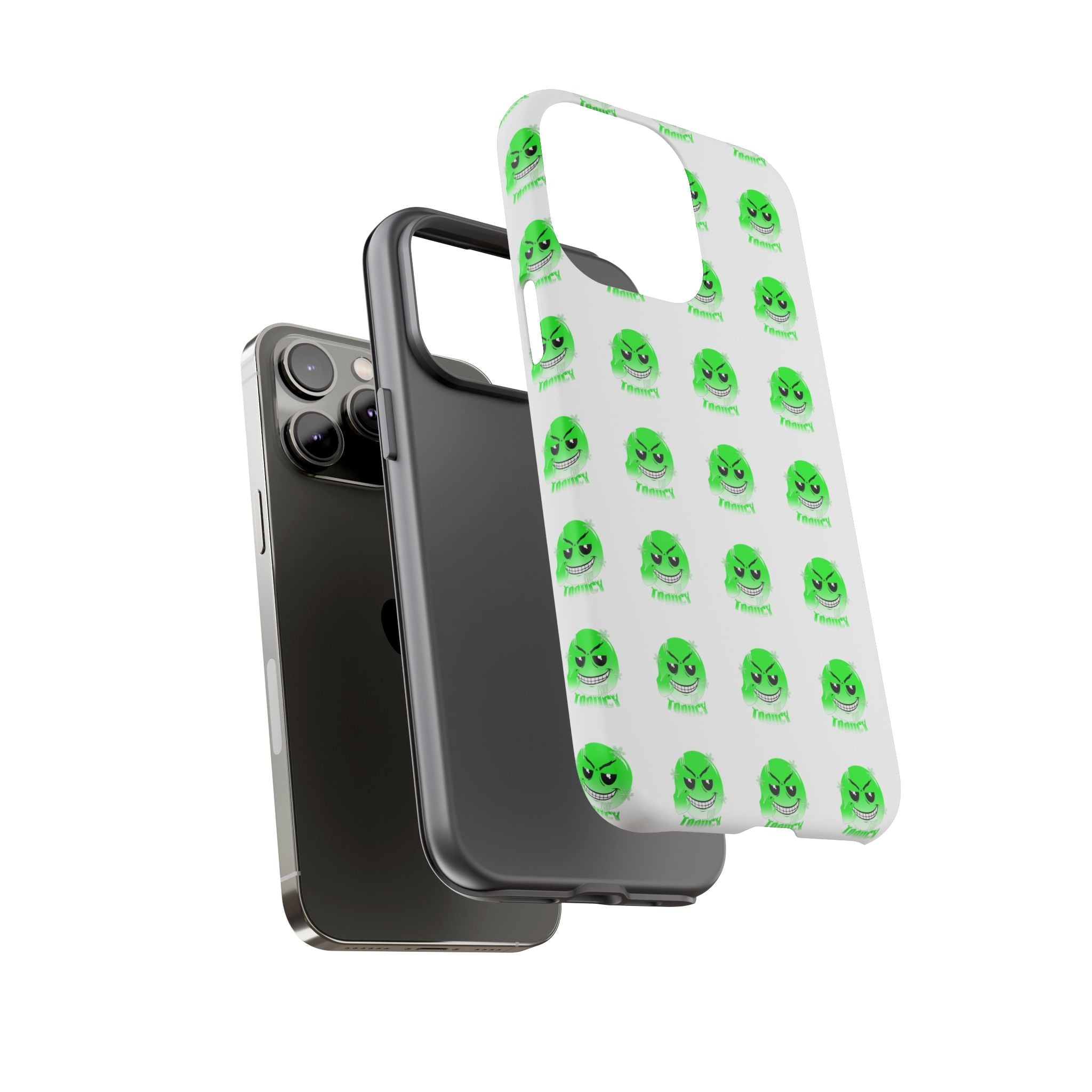 Tooiicy Green Face Phone Case Printify