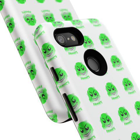Tooiicy Green Face Phone Case Printify