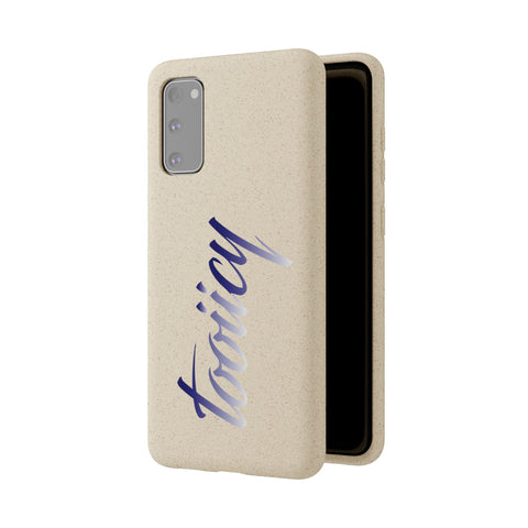 Eco-Friendly Biodegradable Phone Case - 'Tooiicy' Design