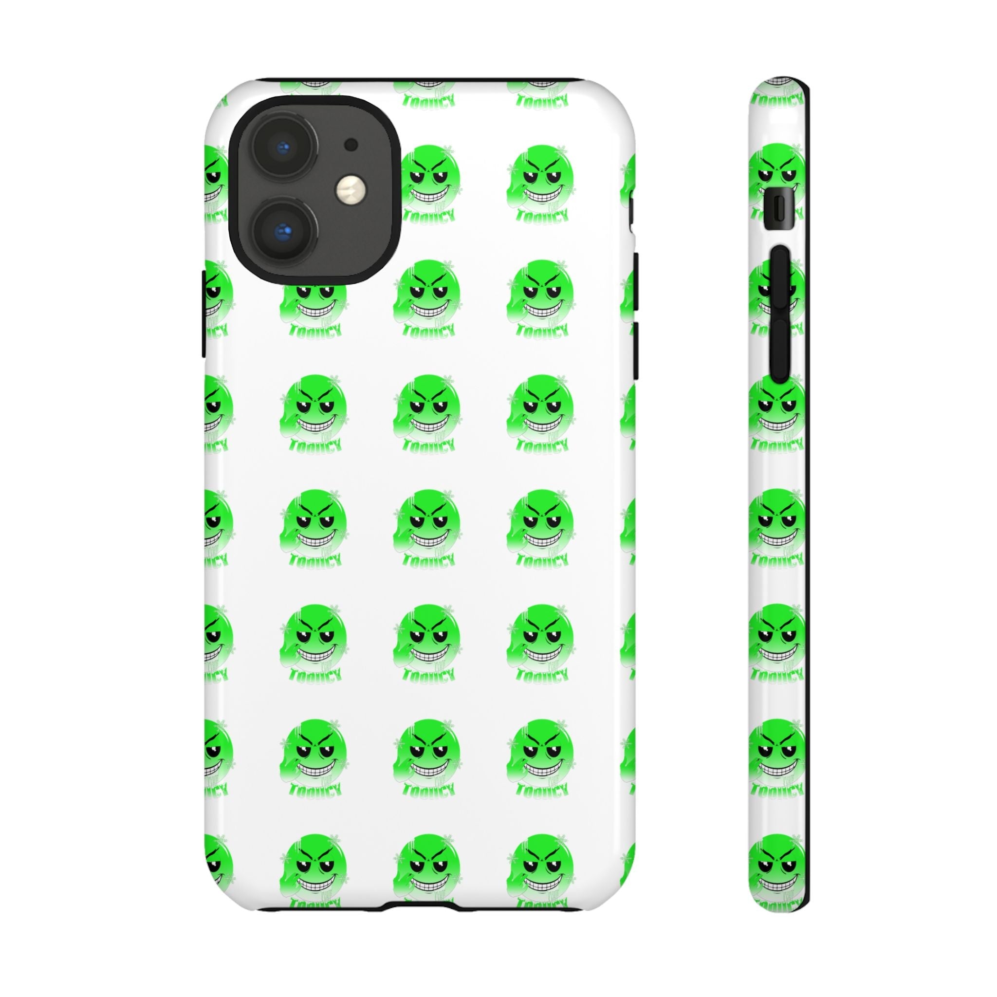 Tooiicy Green Face Phone Case Printify