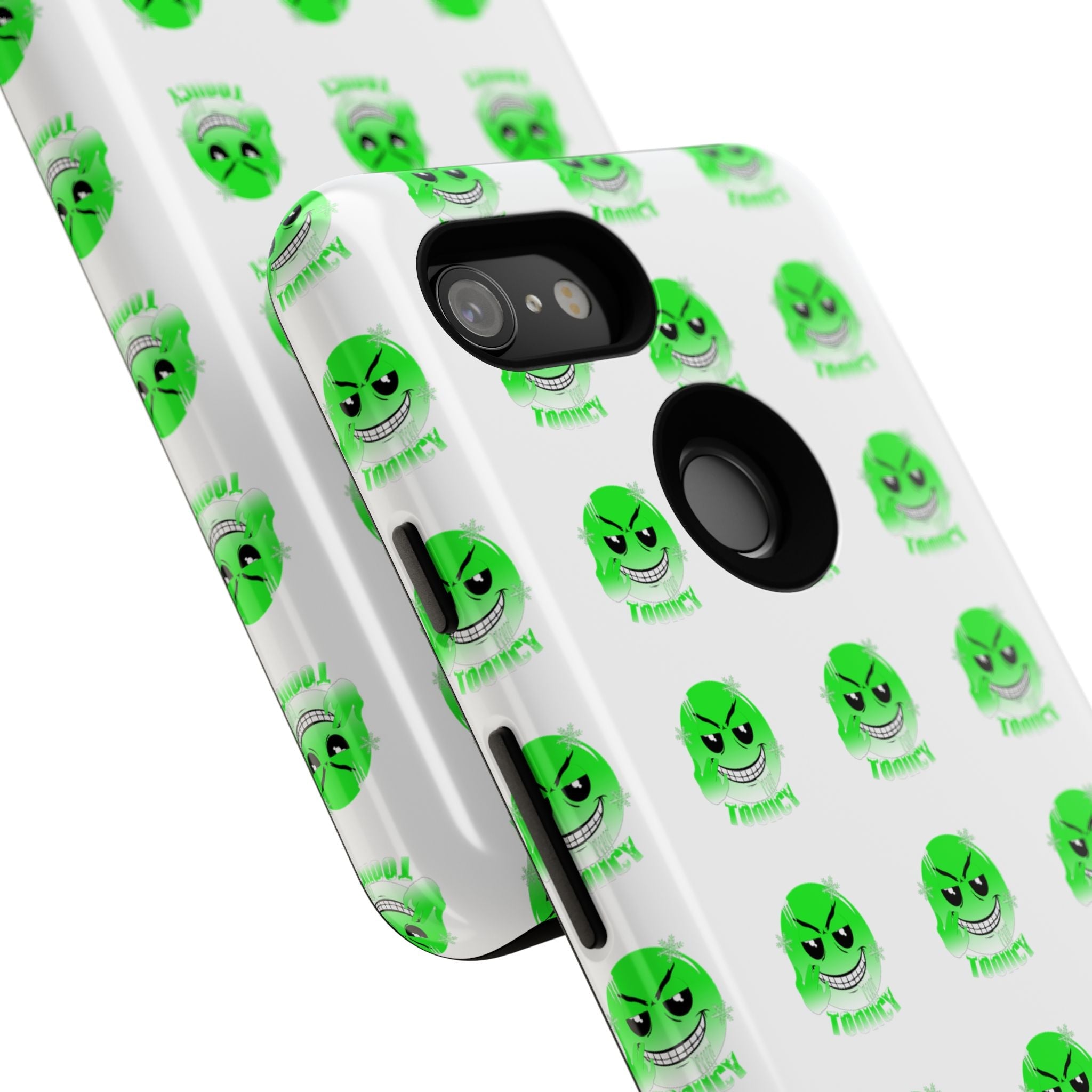 Tooiicy Green Face Phone Case Printify
