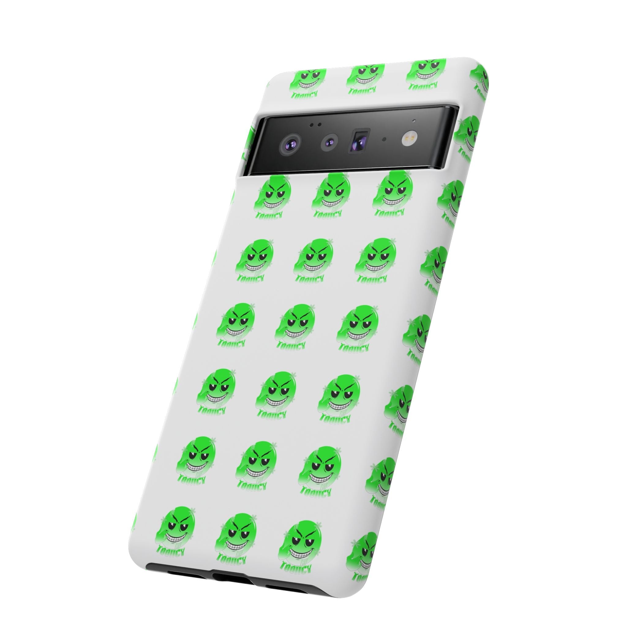 Tooiicy Green Face Phone Case Printify